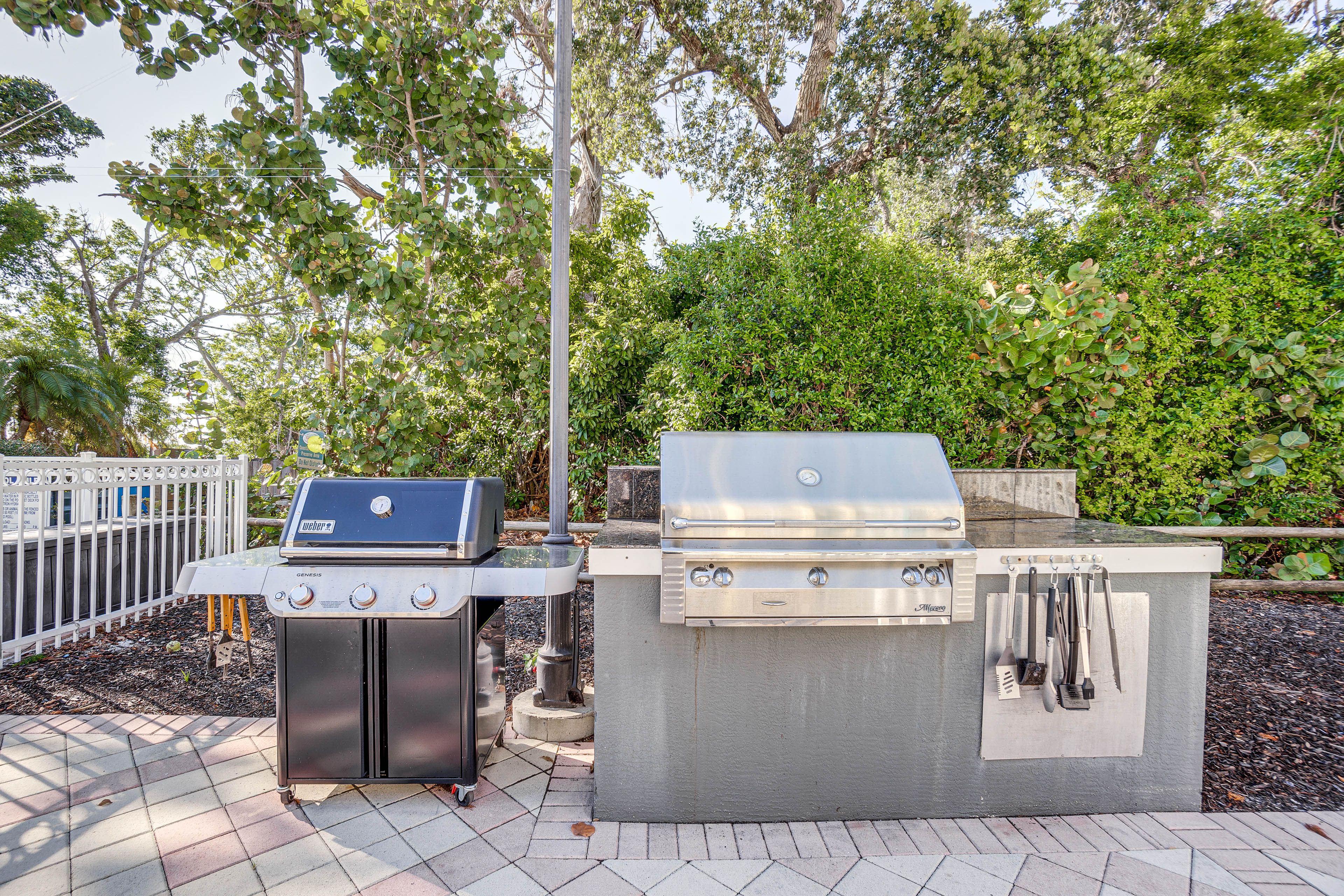 Community Grill Area