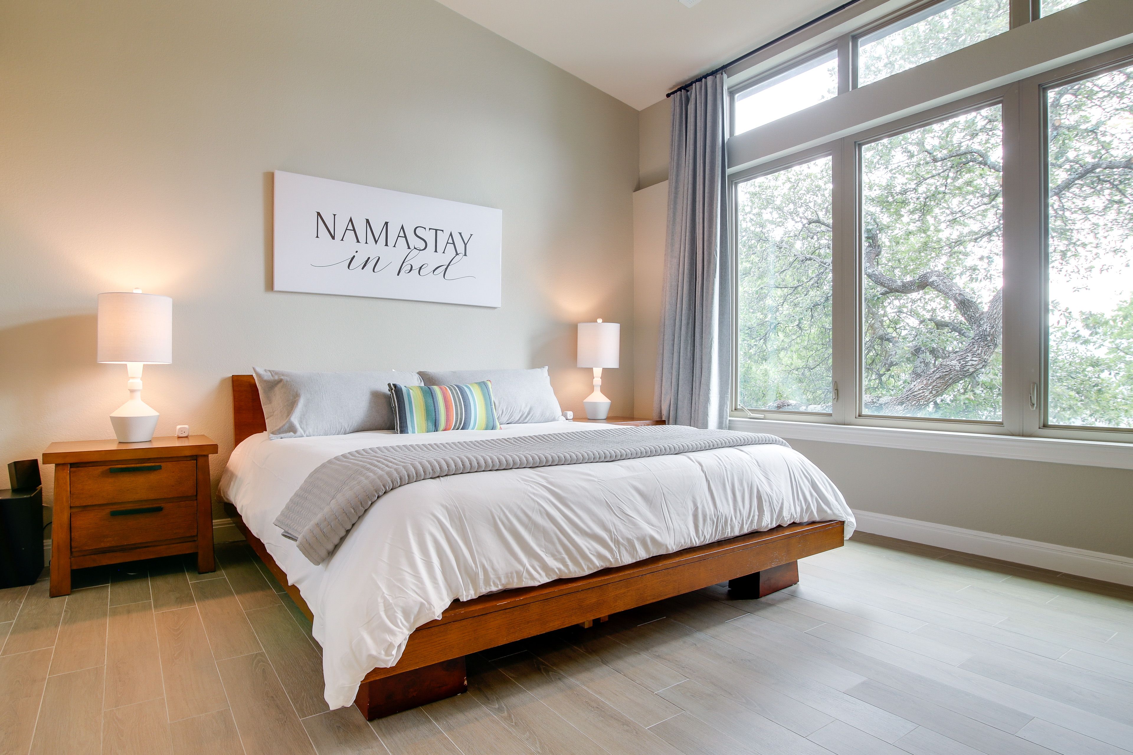 Bedroom 1 | King Bed | Linens Provided | Entry Level