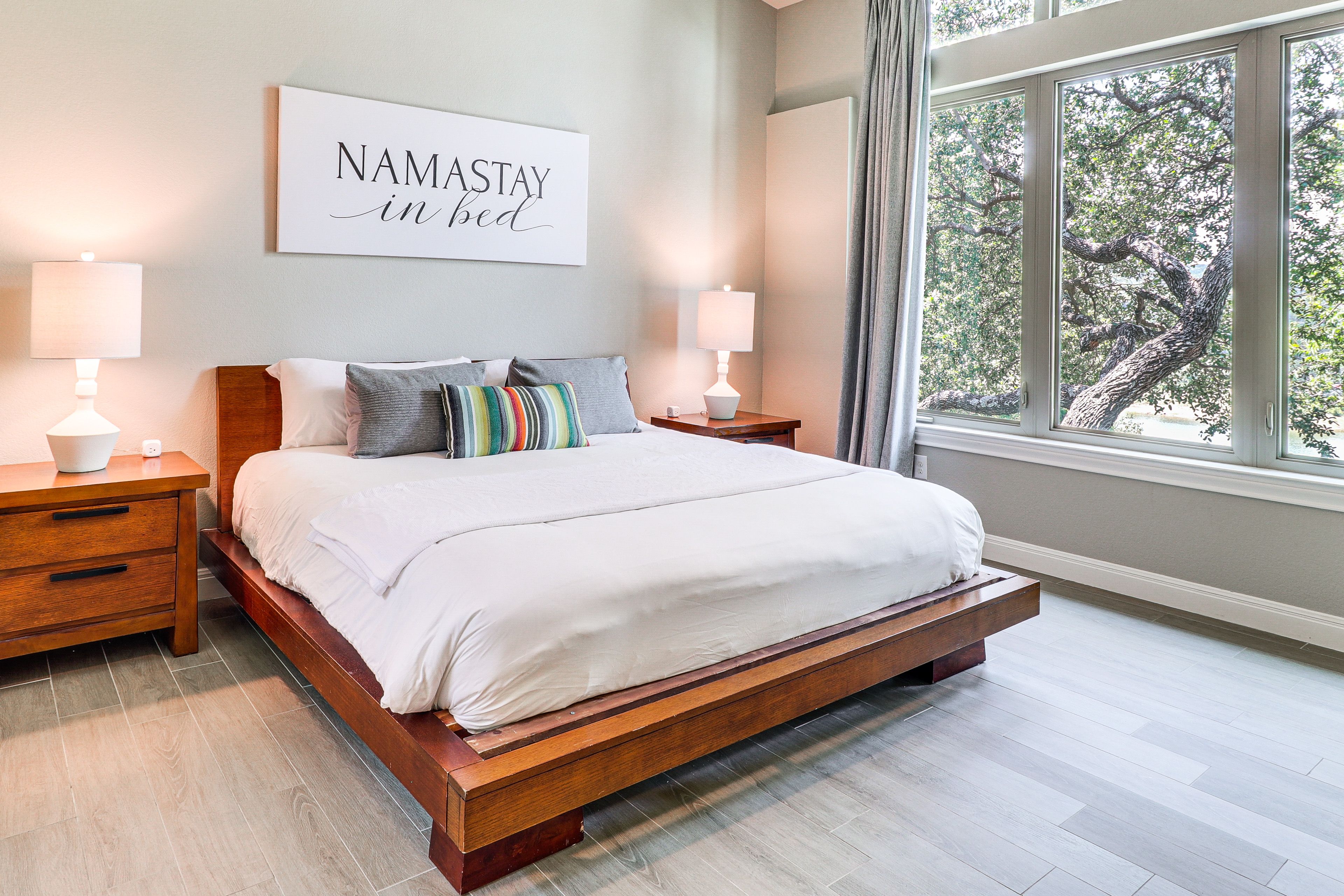 Bedroom 1 | King Bed | Linens Provided | Entry Level