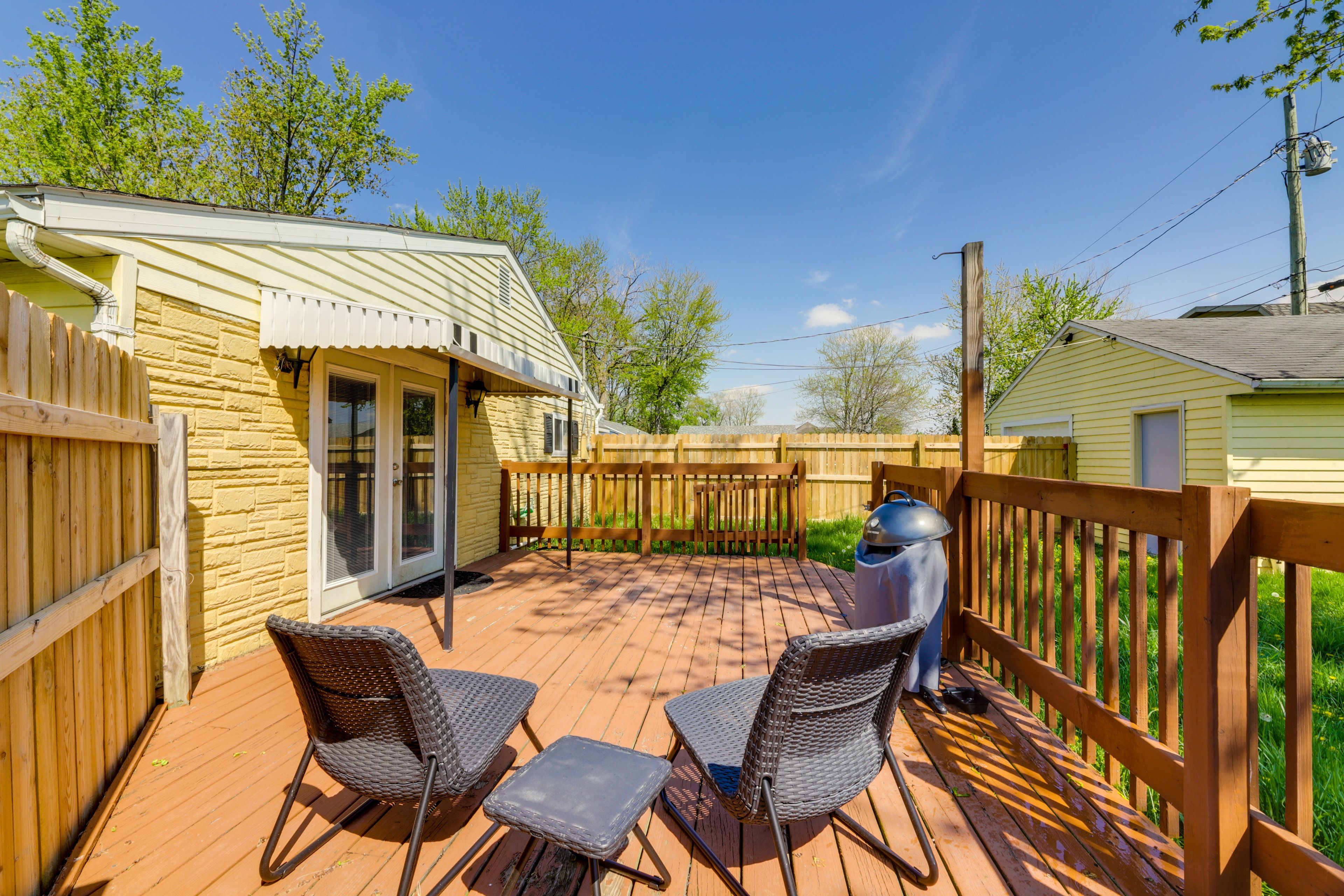 Celina Vacation Rental | 3BR | 2BA | 1,600 Sq Ft | 1 Step