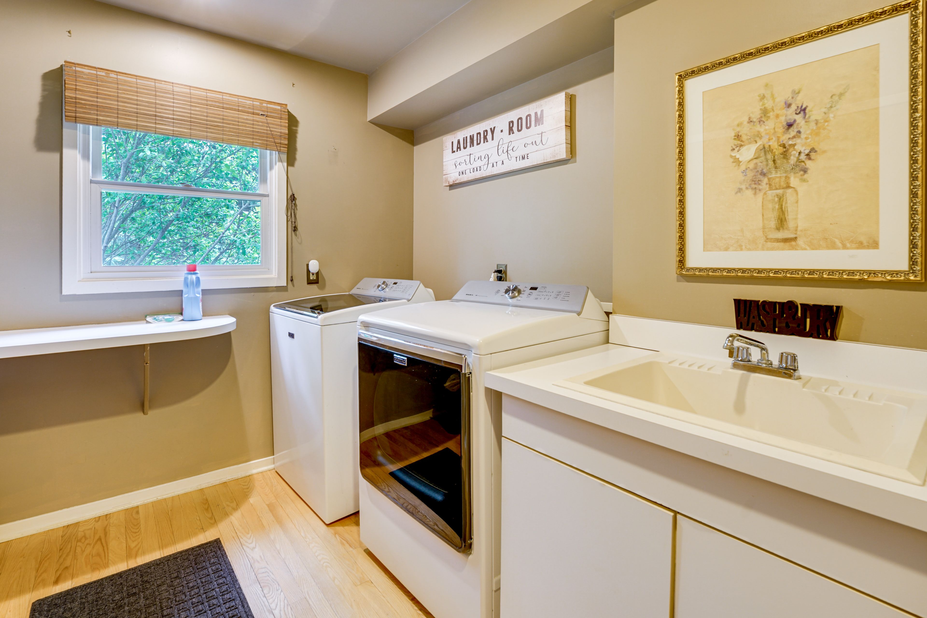 Laundry Room | Laundry Detergent Provided | Iron/Board