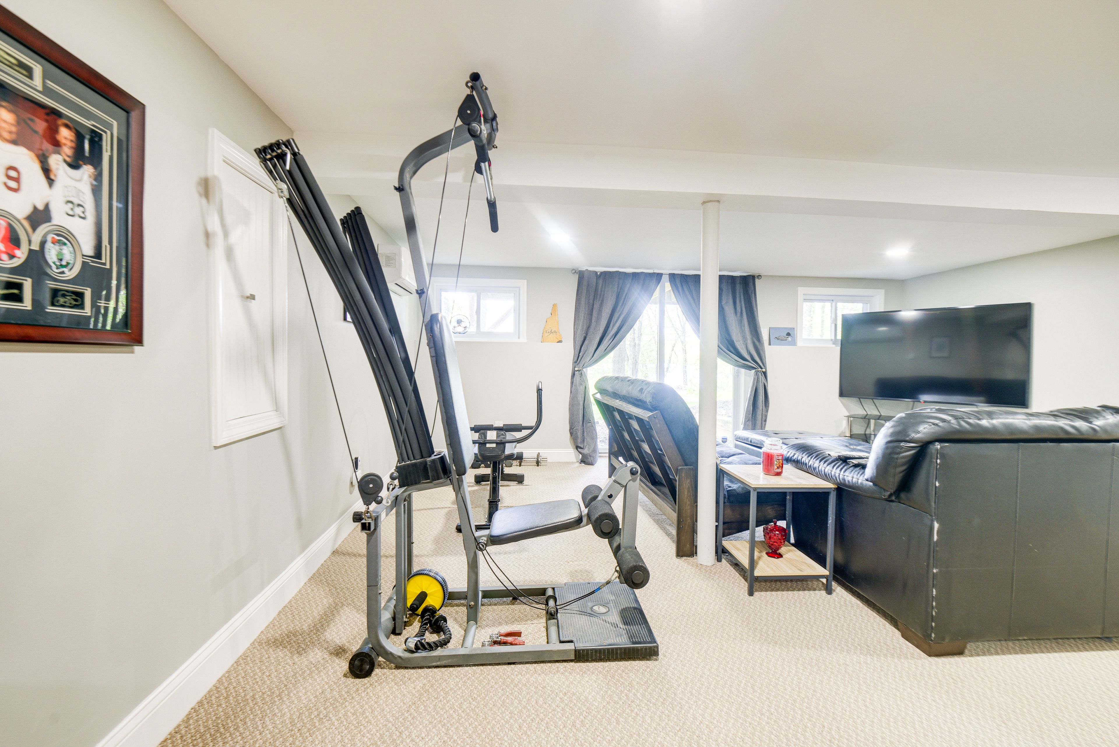 Bonus Room | Queen Futon | Exercise Equipment