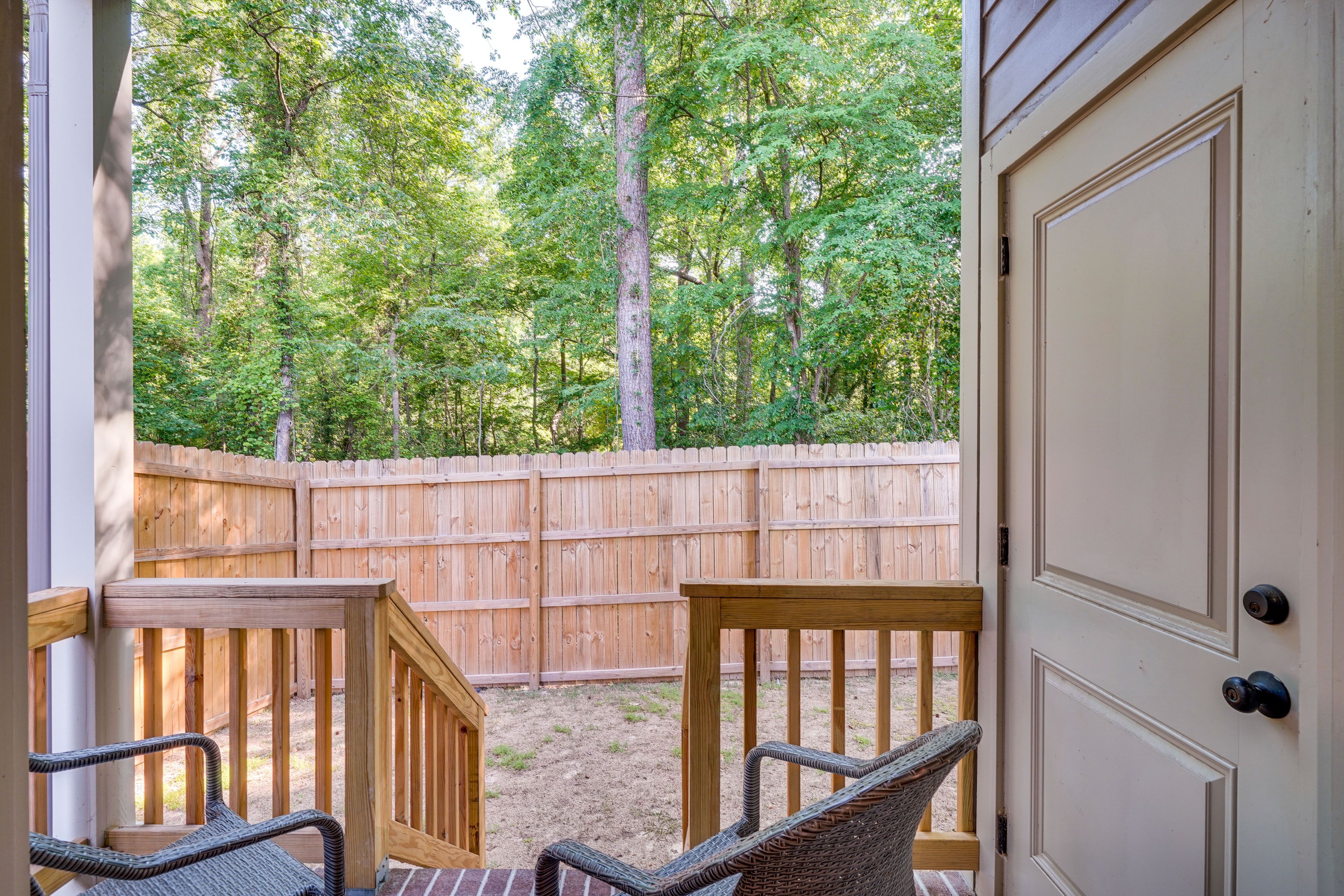 Covered Porch | Backyard
