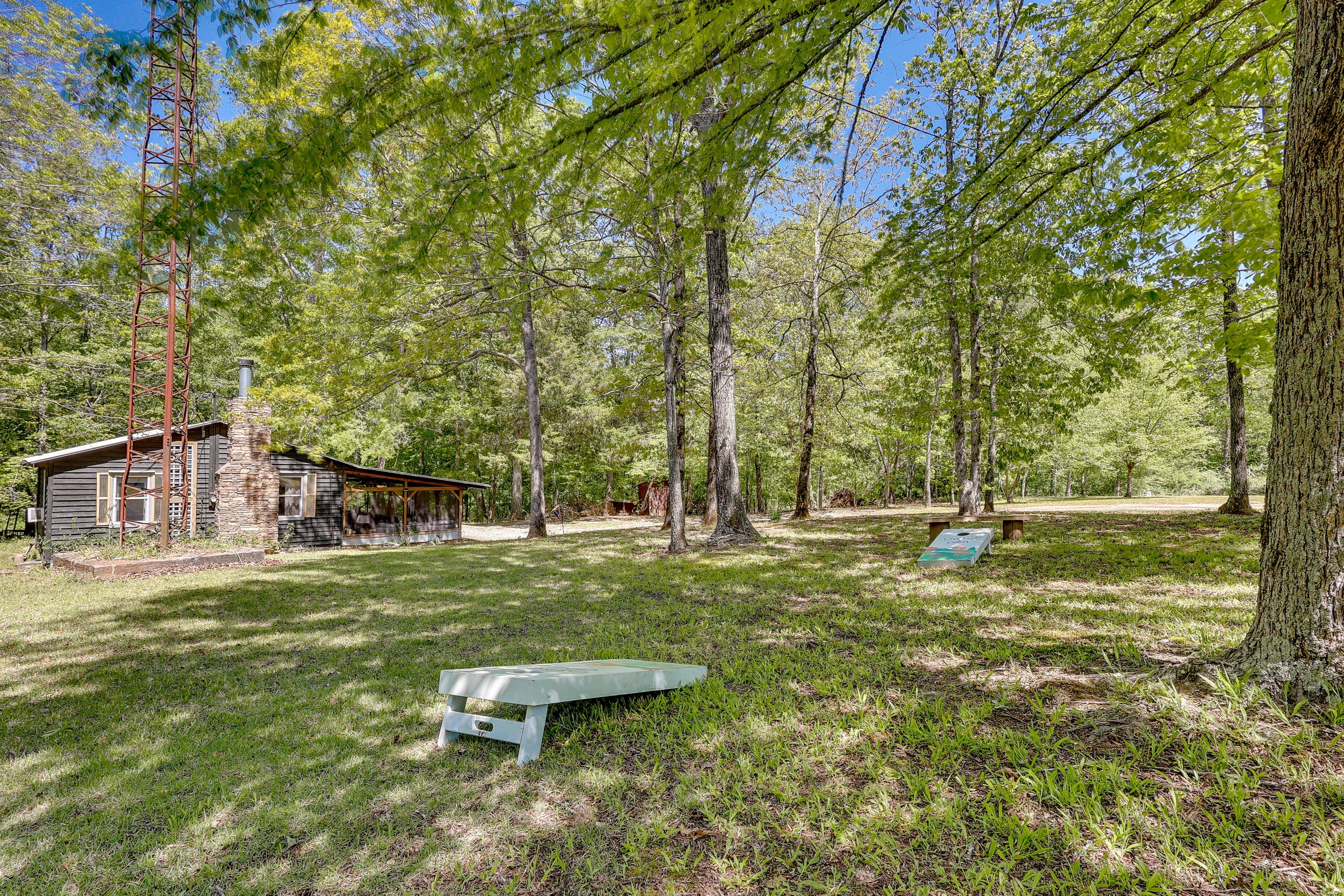 Private Backyard Area