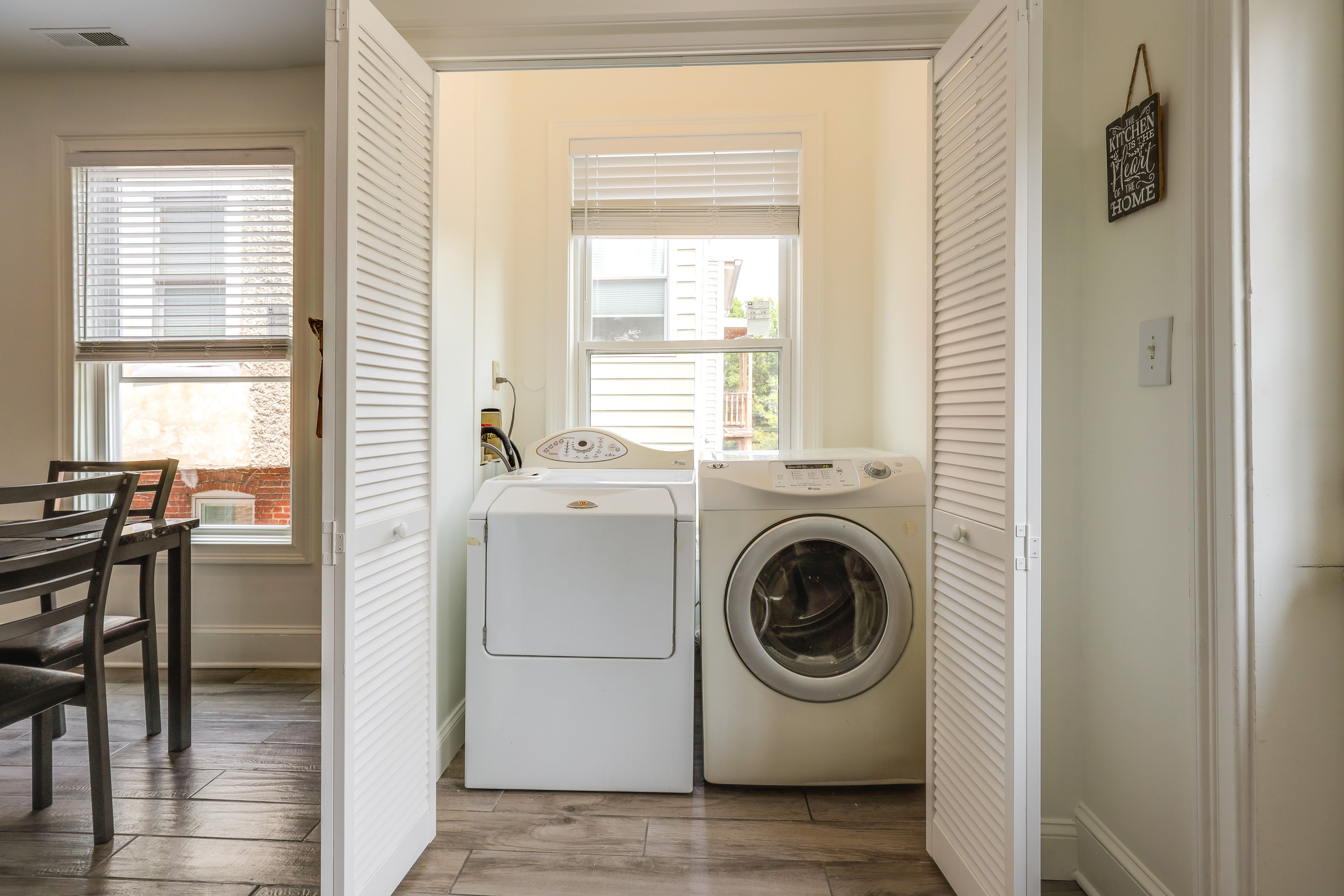 Washer + Dryer