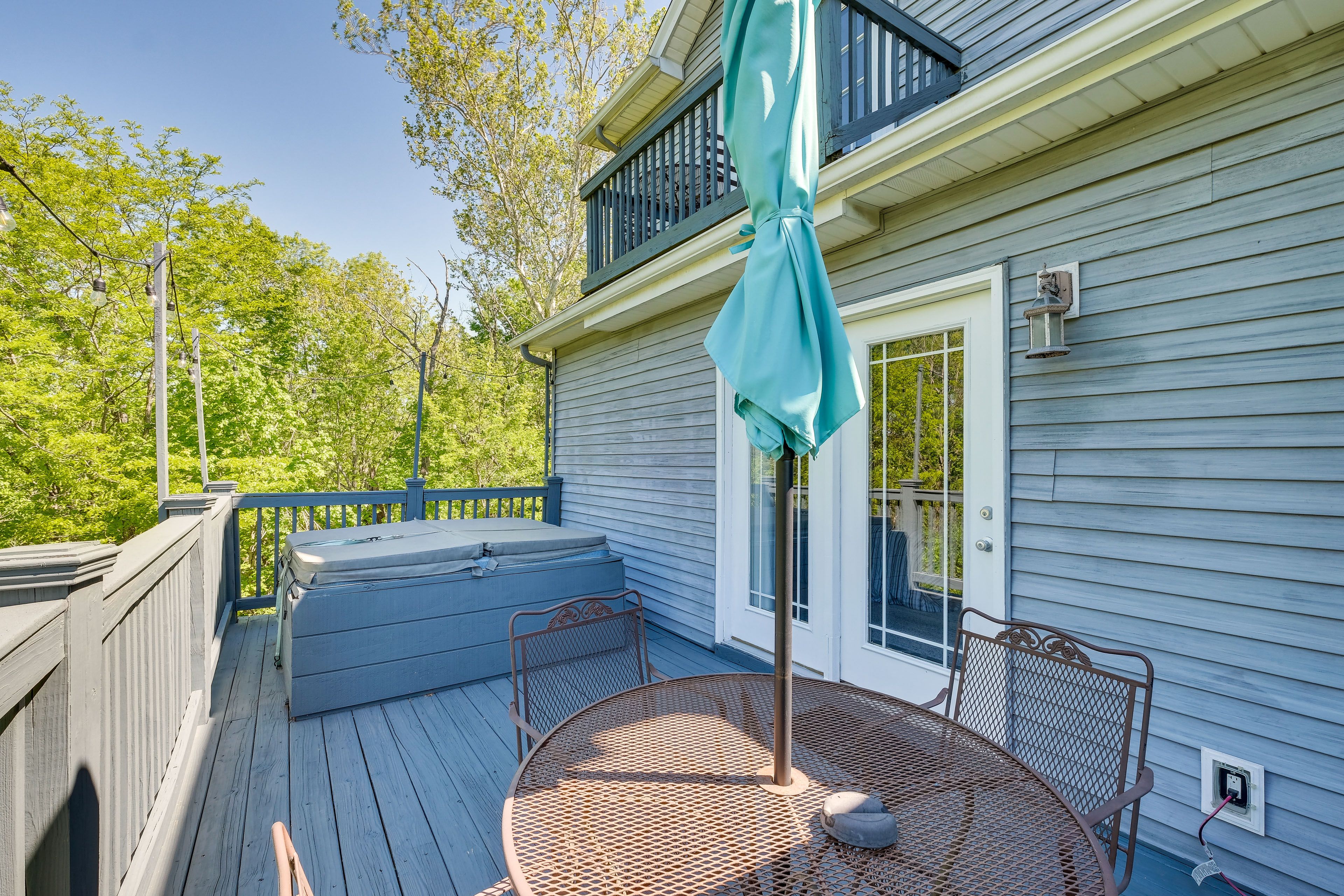 Deck | Hot Tub | Dining Area