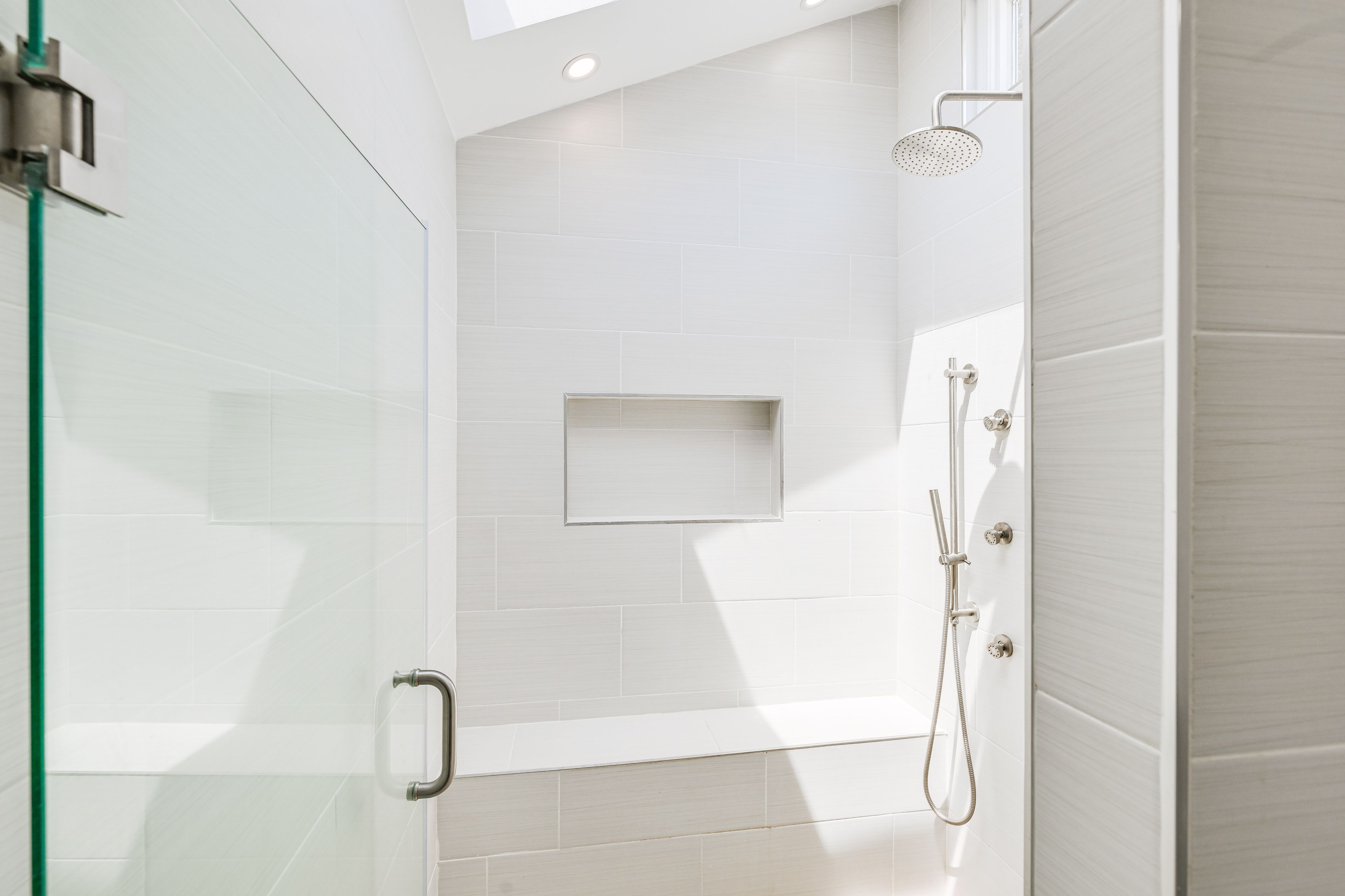 Spa Shower w/ Skylight