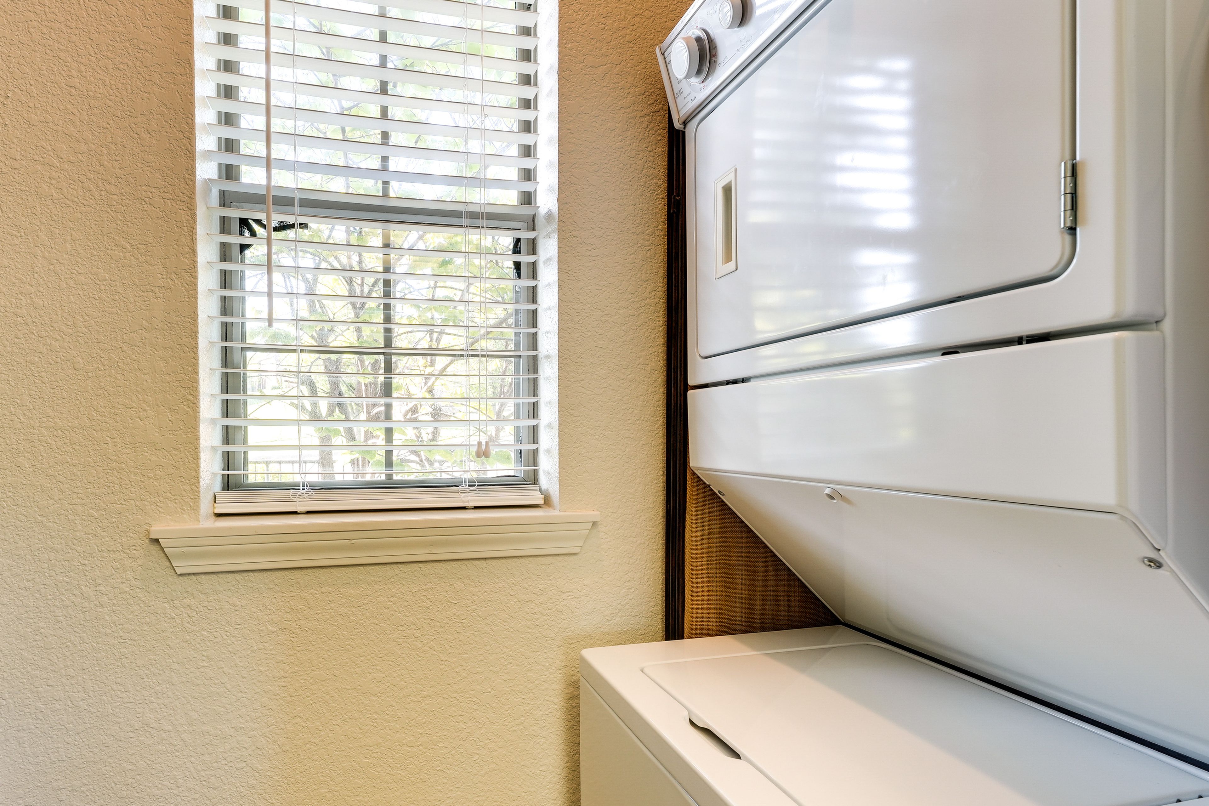 Washer & Dryer | Detergent Provided