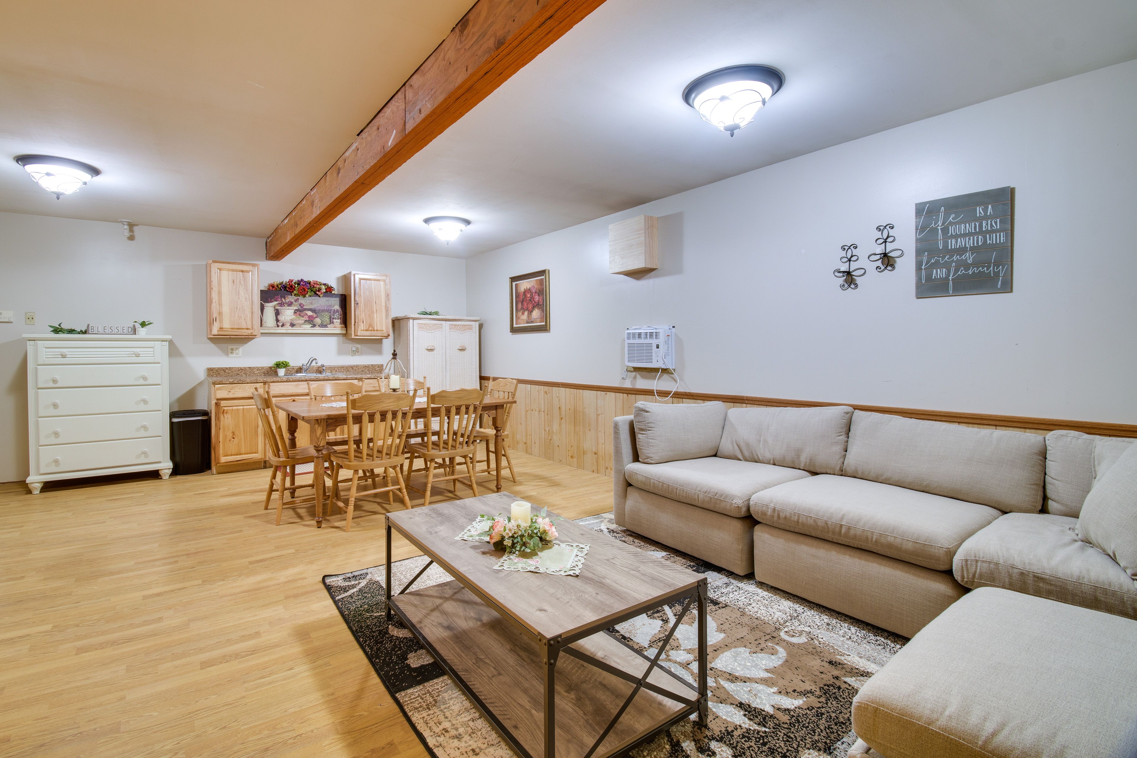Living Area | Basement