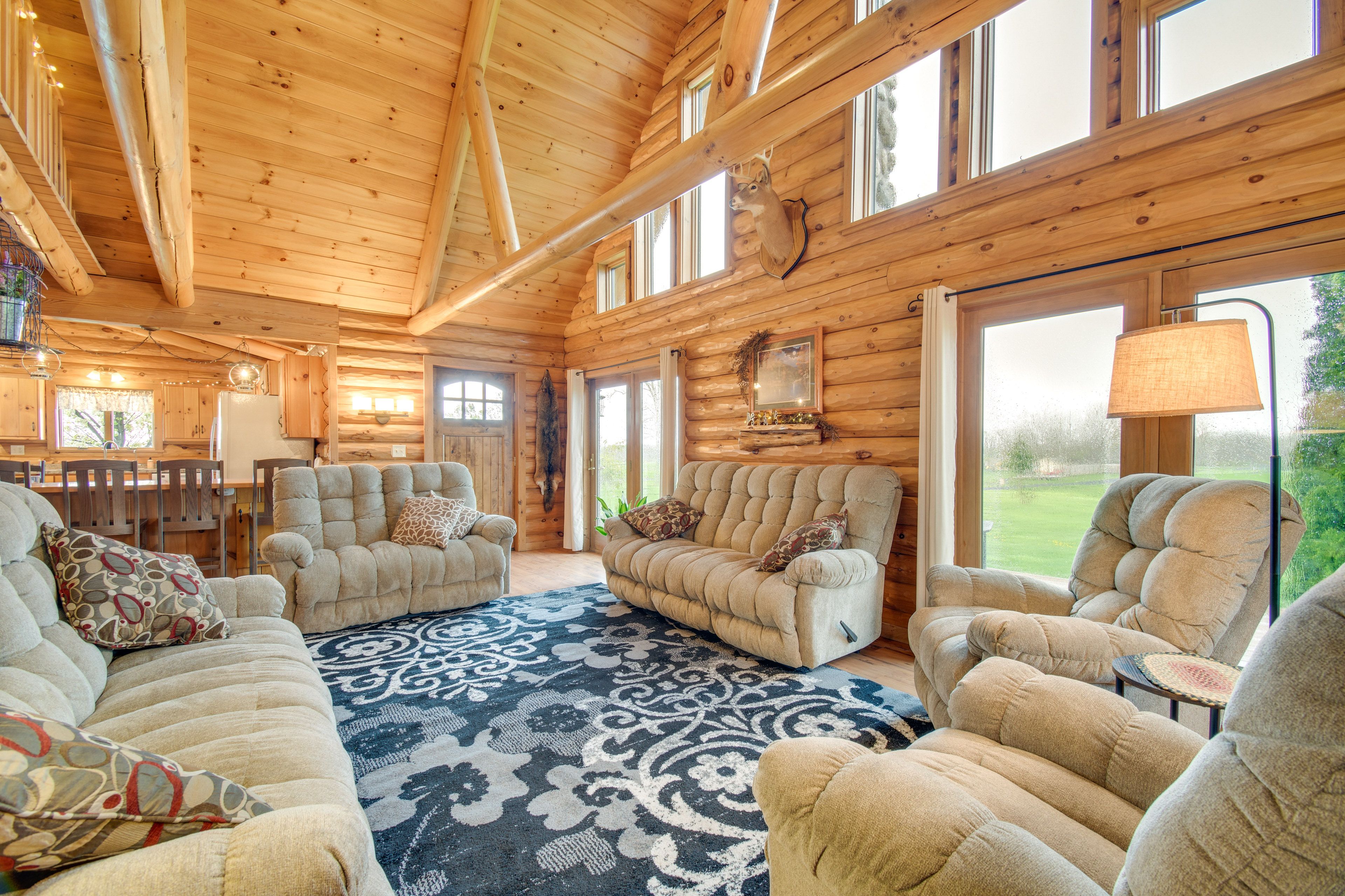 Living Area | 1st Floor | Smart TV | Central A/C