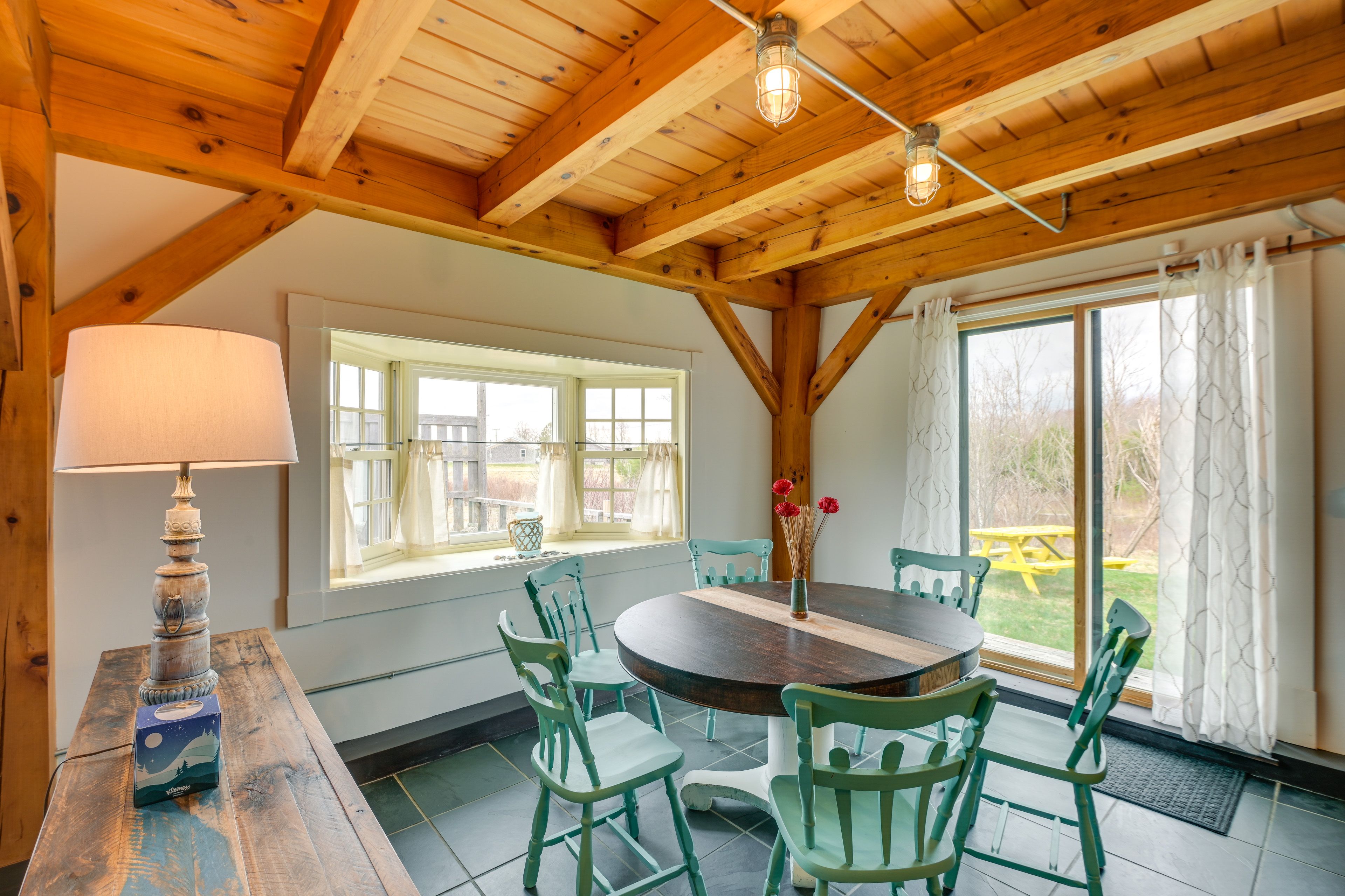 Dining Area | Dishware & Flatware Provided | 1st Floor