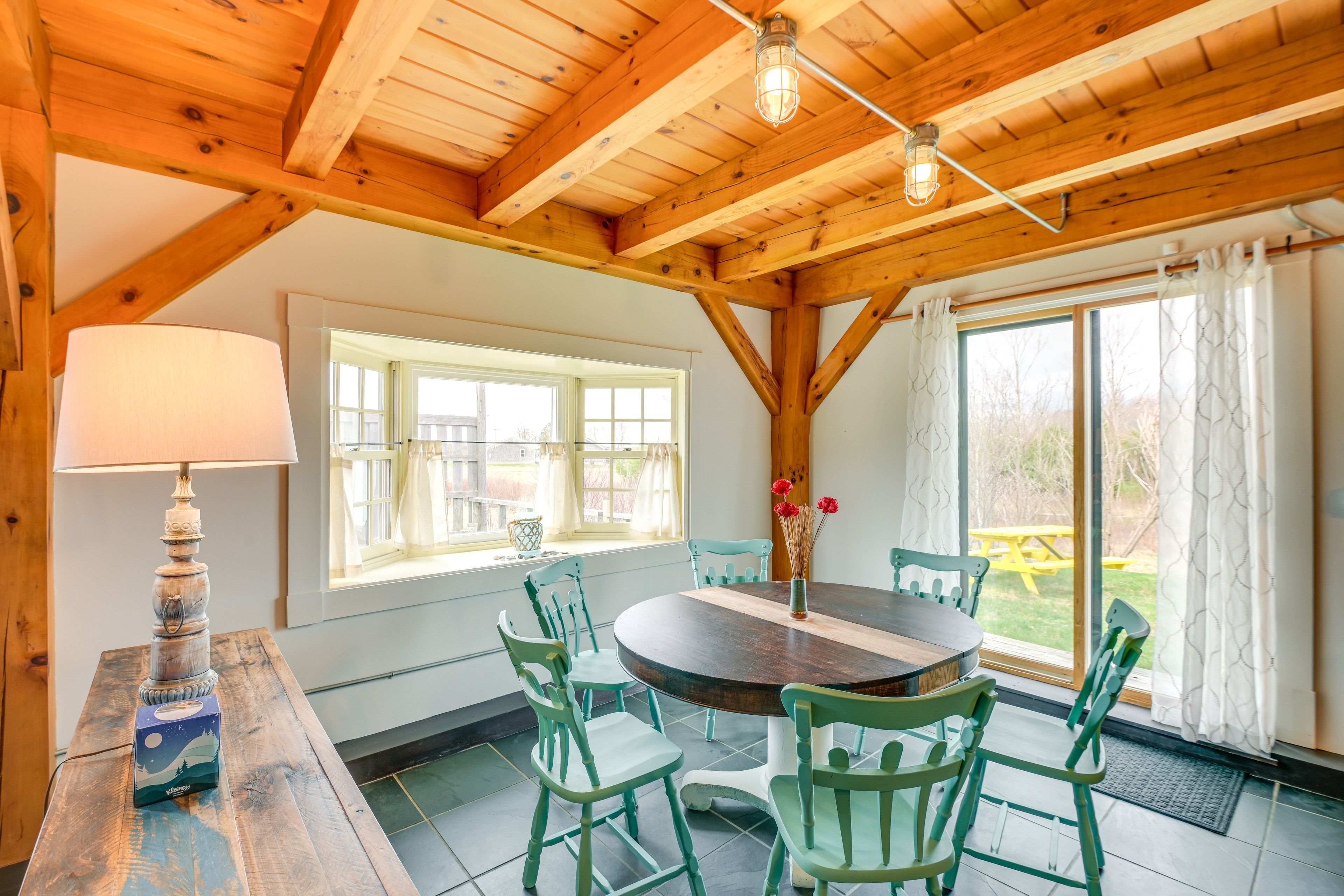 Dining Area | Dishware & Flatware Provided | 1st Floor