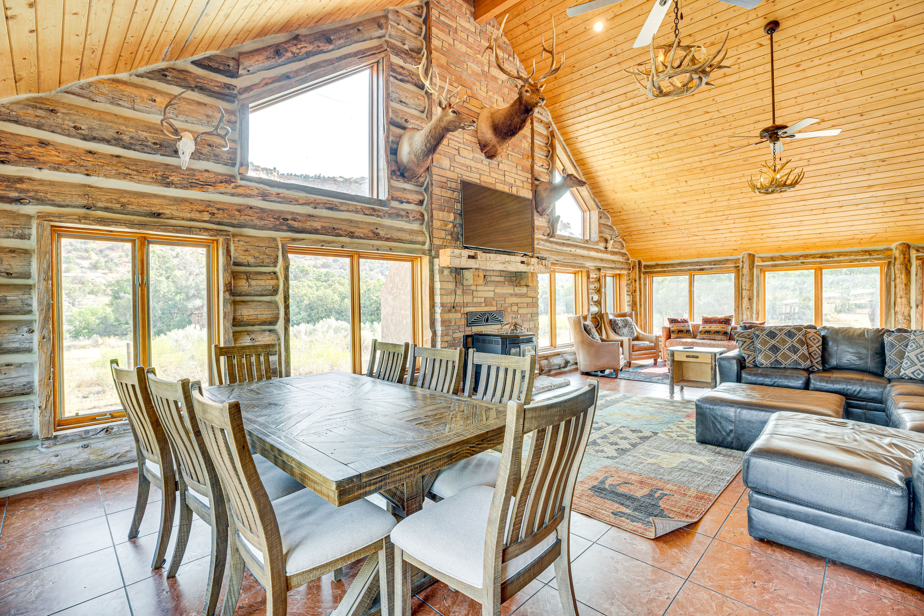 Dining Area | Dishware & Flatware | 1st Floor