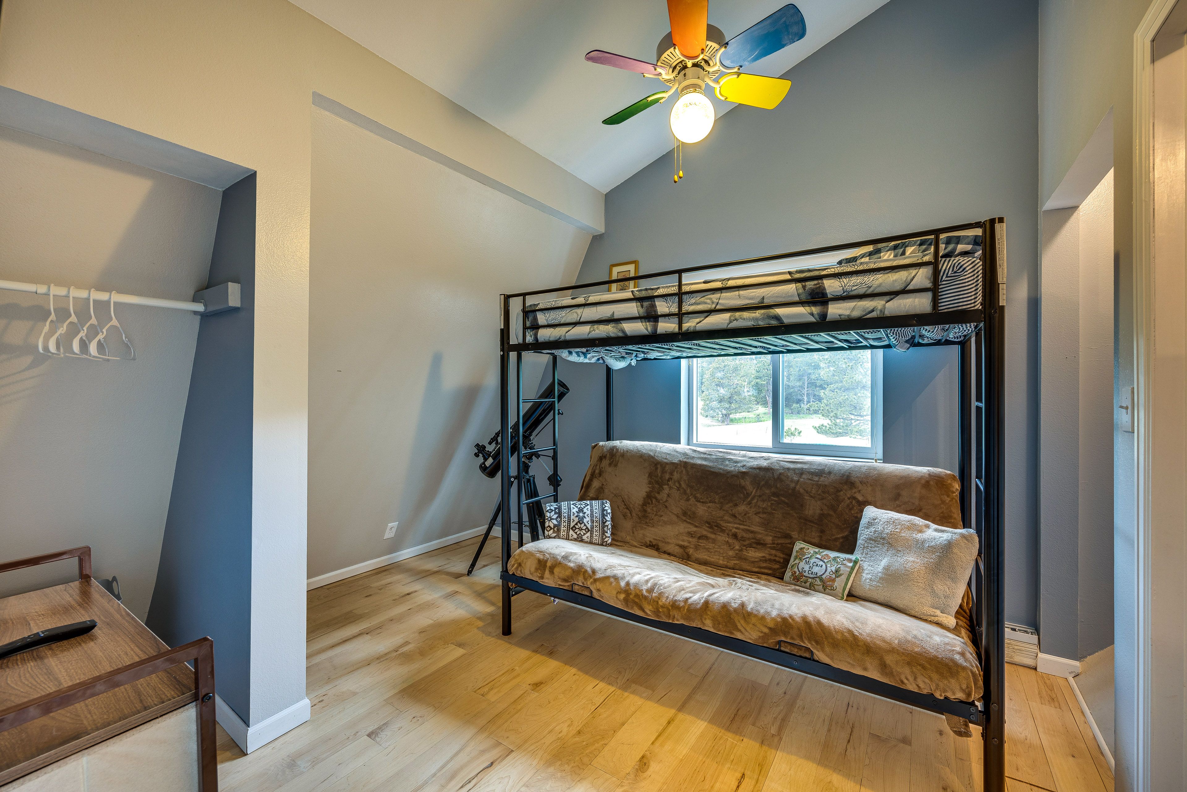 Bedroom 2 | Twin Bed | Queen Futon | En-Suite Bathroom