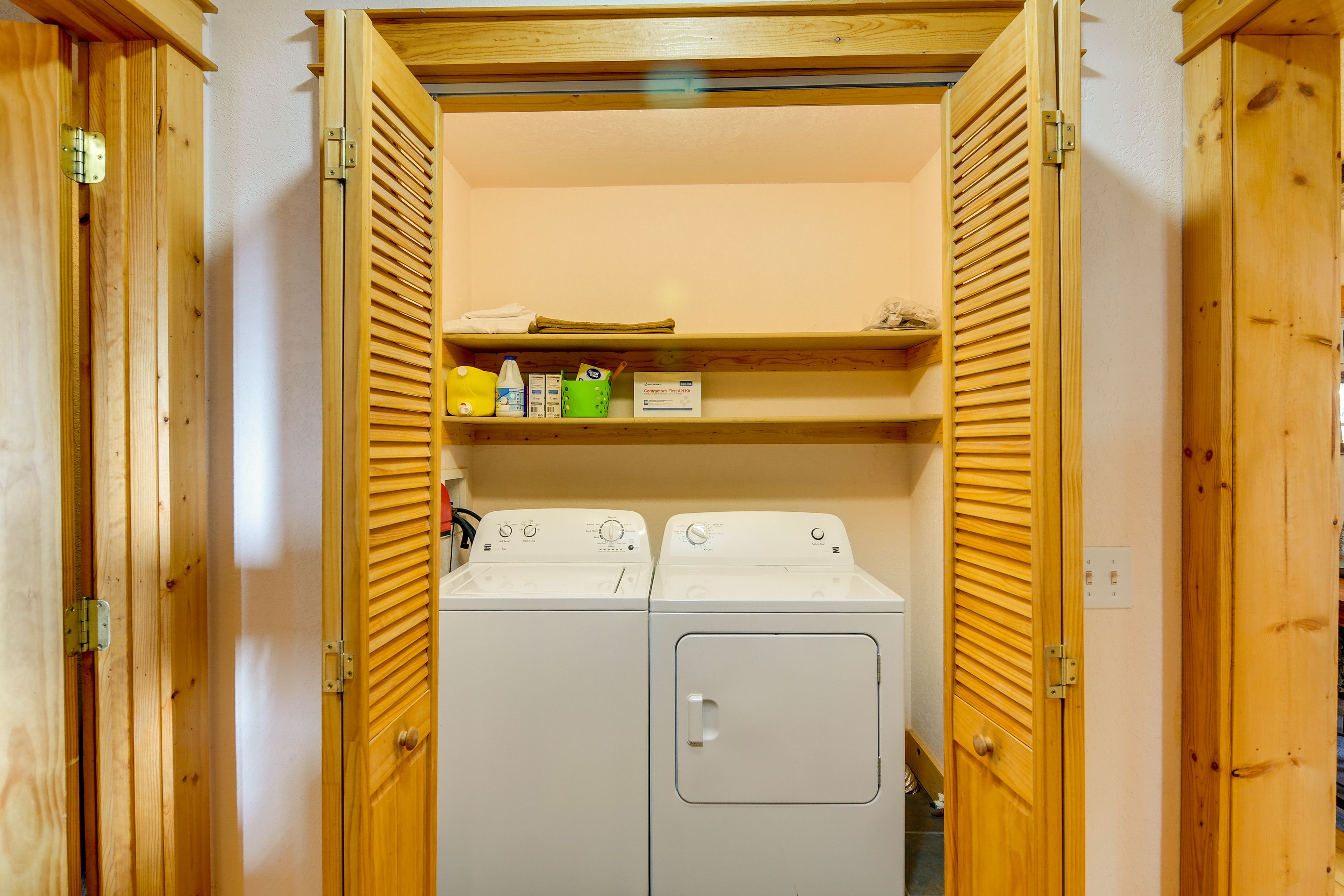 Laundry Area | Washer/Dryer | Iron/Board