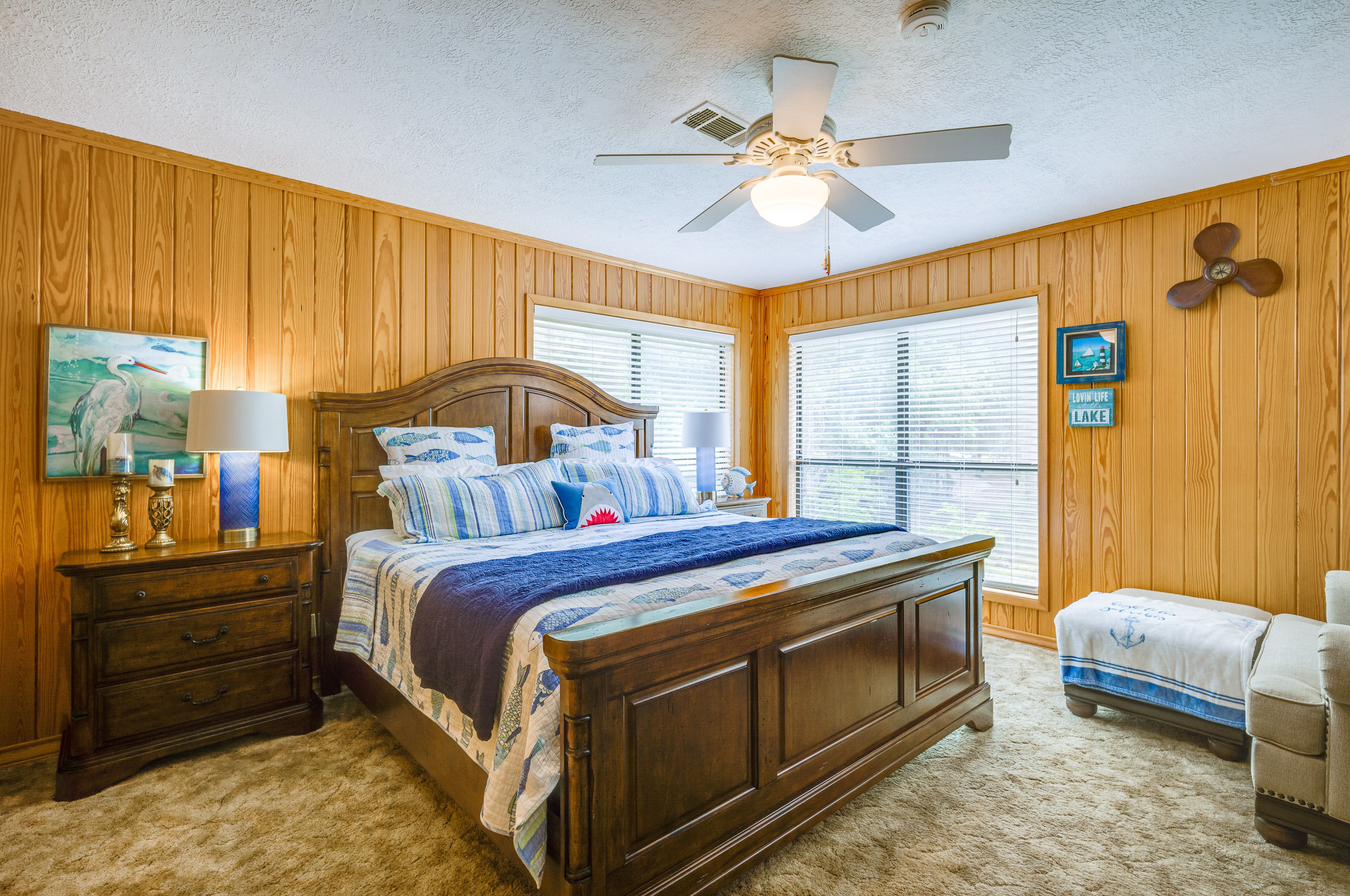 Bedroom 1 | California King Bed | Smart TV