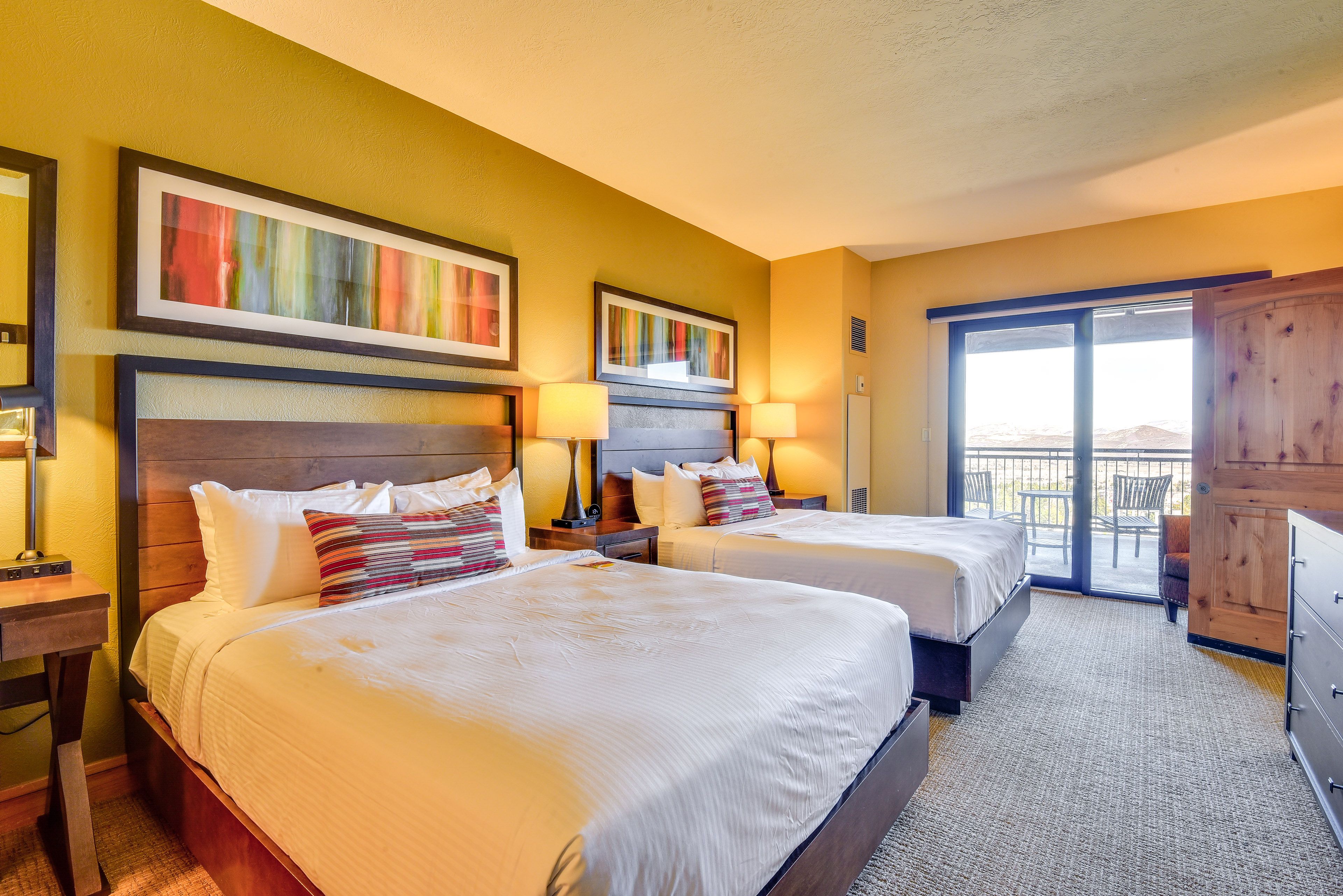 Bedroom 2 | 2 Queen Beds | Linens Provided