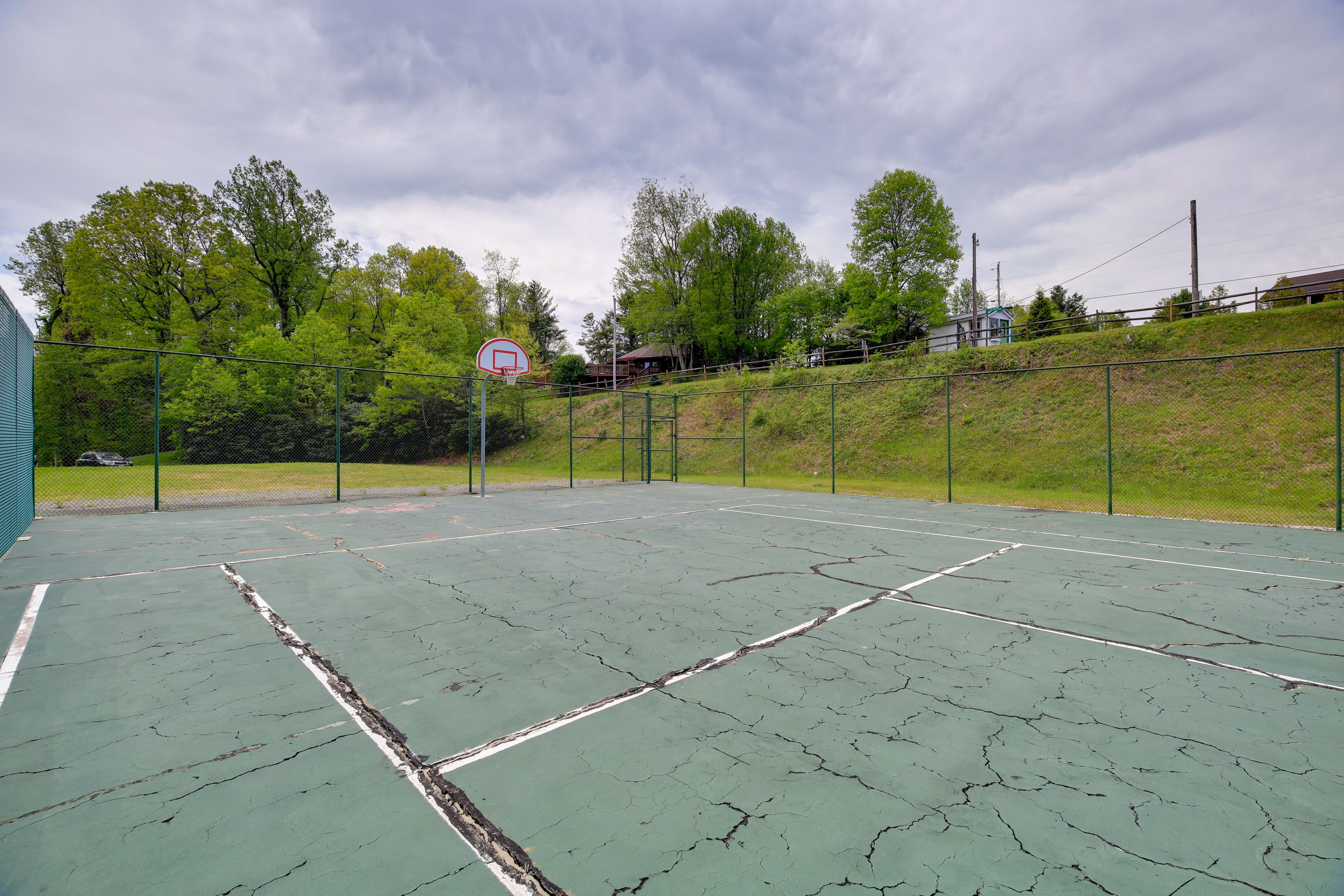 Community Half Basketball Court