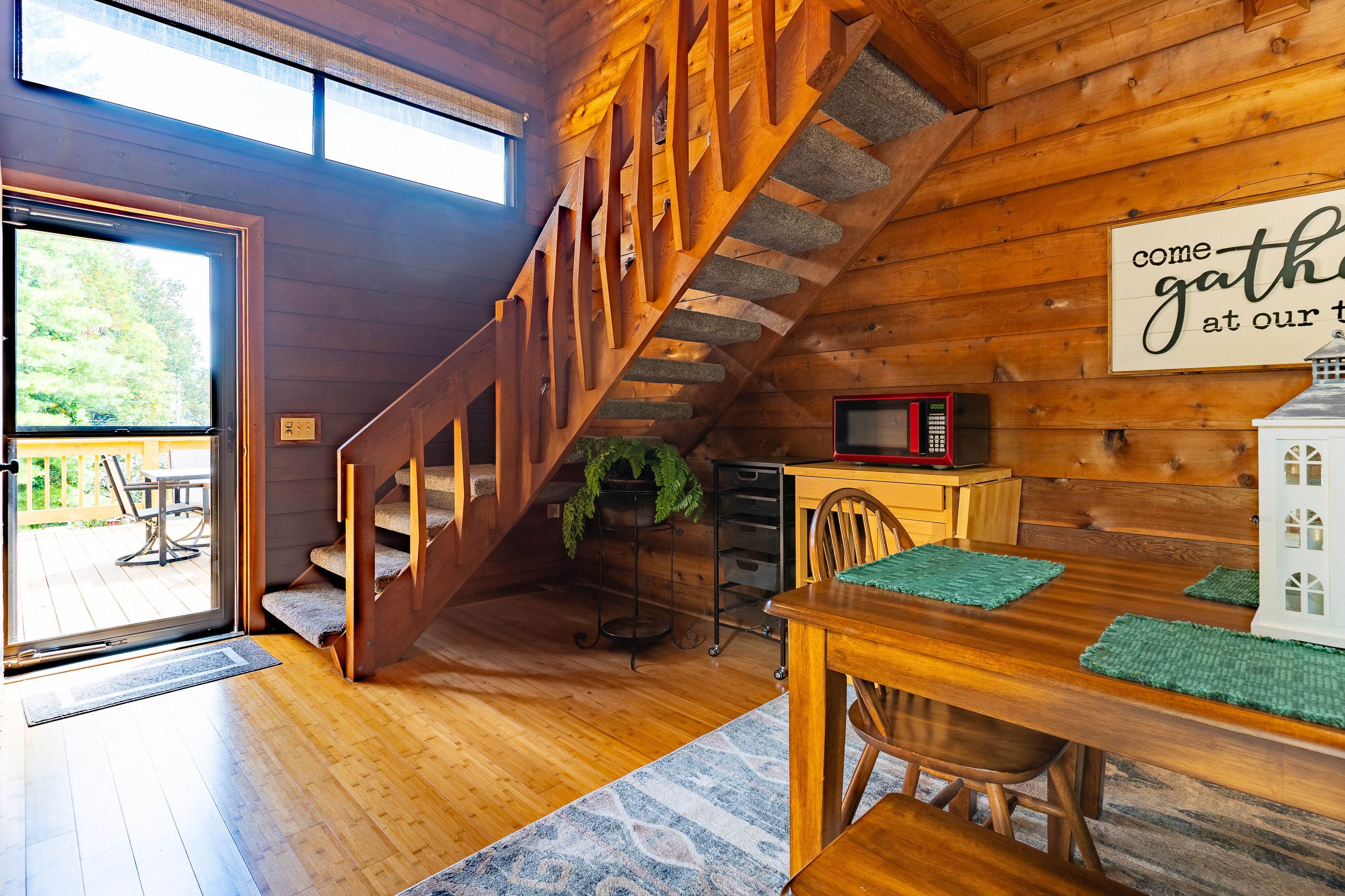 Interior Stairs to Loft
