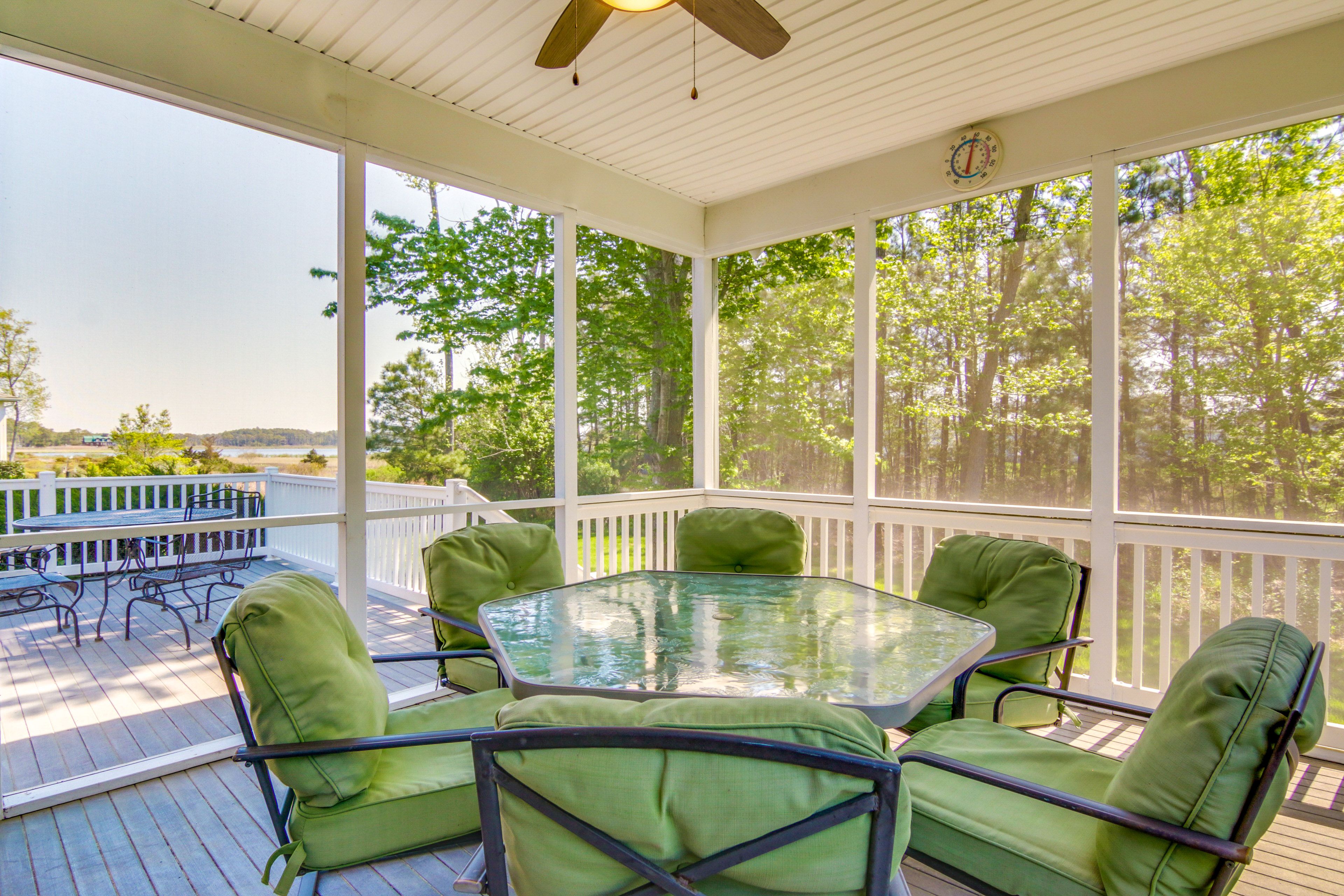 Selbyville Vacation Rental | 3BR | 3.5BA | 2,900 Sq Ft | Stairs Required