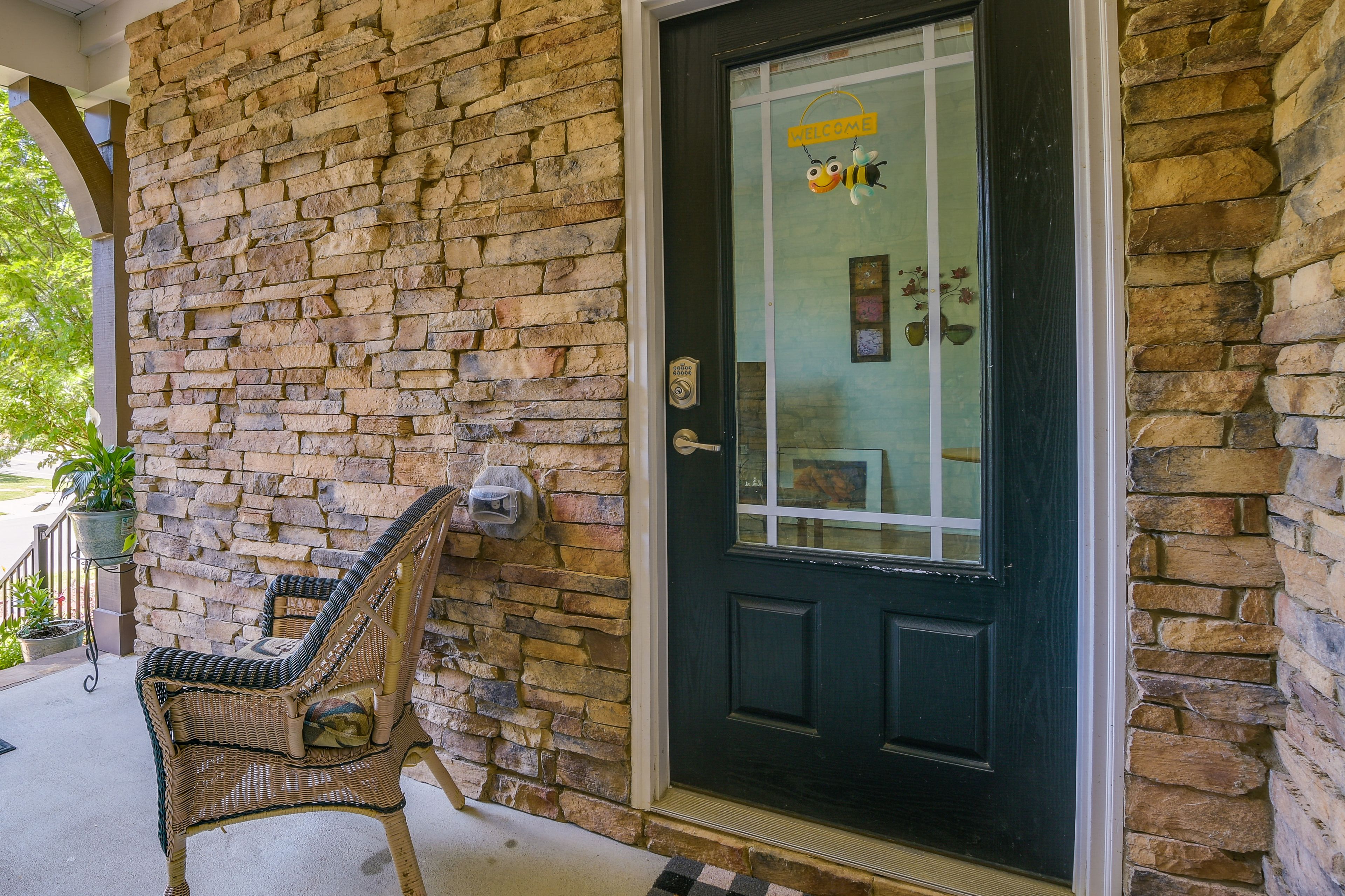 Entrance to Property (Left of Main Door)