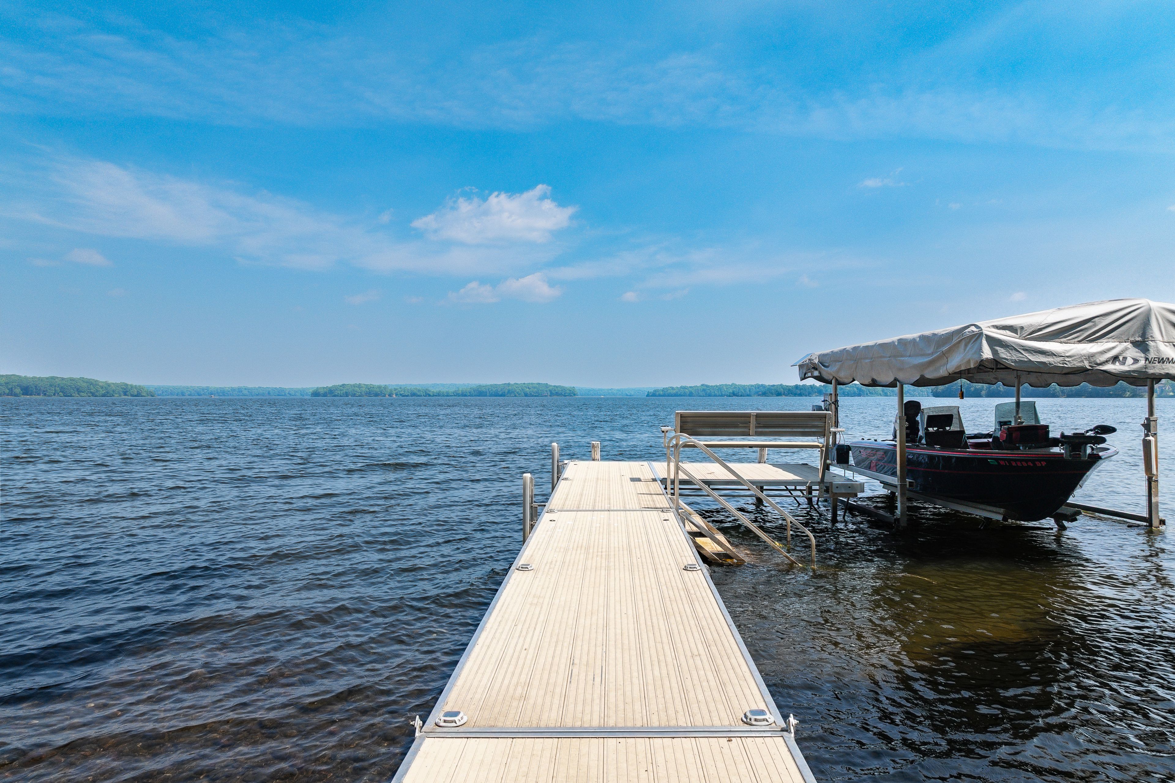 Boat Dock | Water Trampoline Unavailable