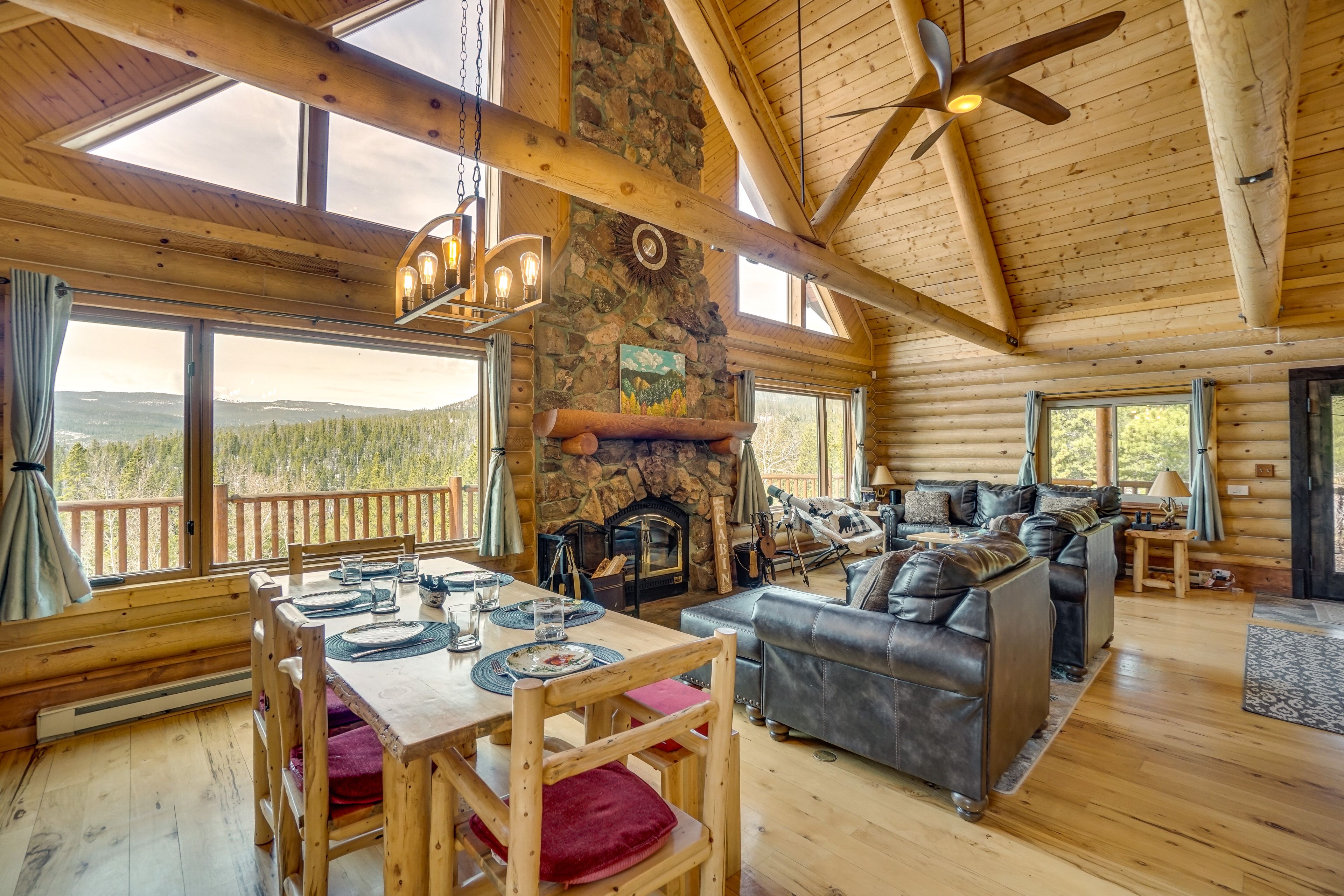 Red Feather Lakes Vacation Rental | 4BR | 2BA | 2 Stairs to Access | 2,321 Sq Ft
