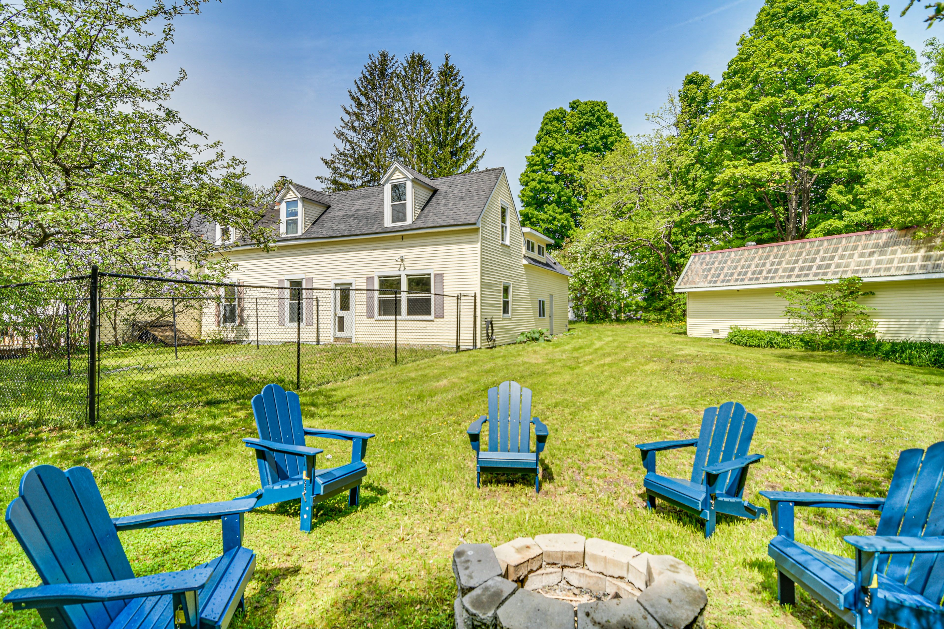 Home Exterior | Fire Pit | Fenced-In Dog Run