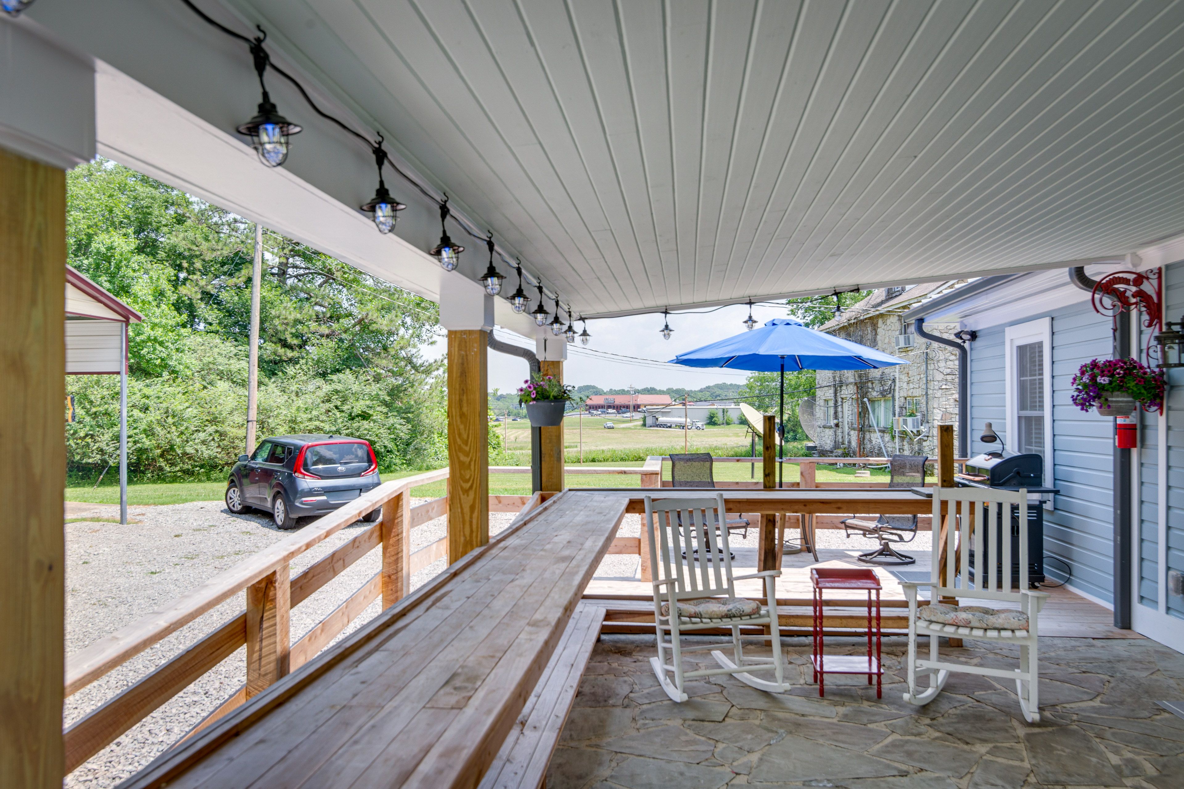 Covered Patio | Rocking Chairs