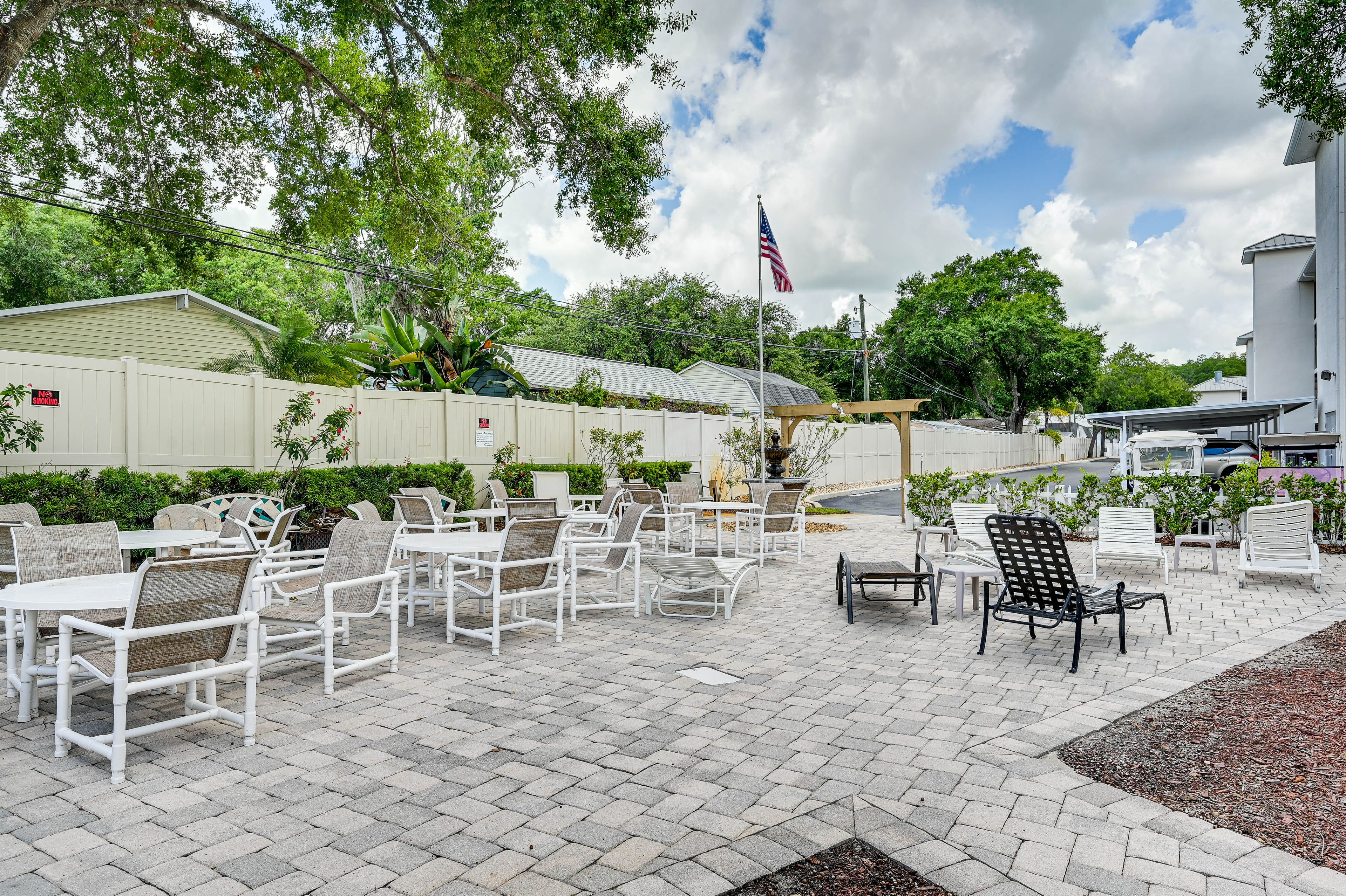 Shared Outdoor Dining Area