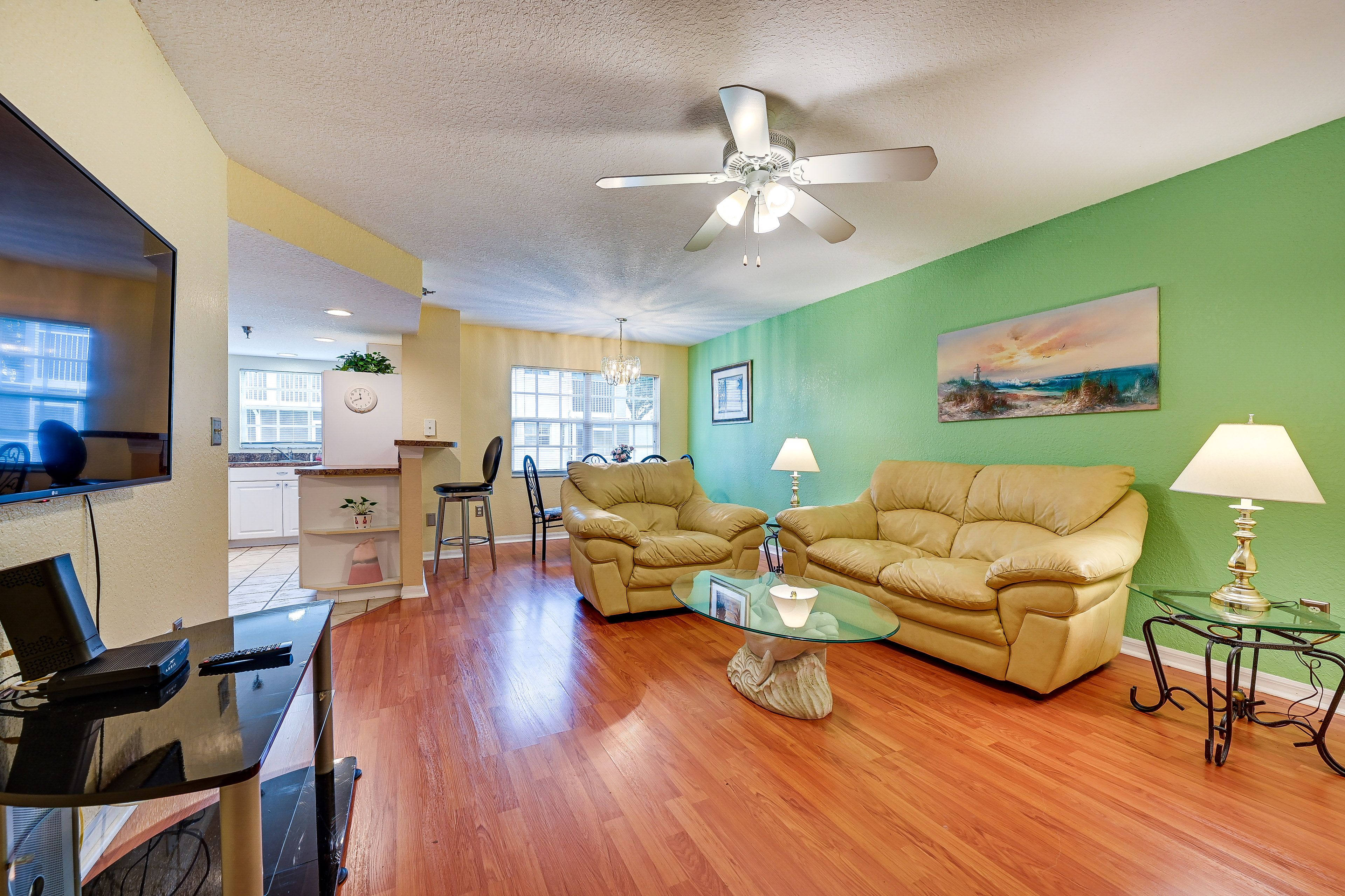 Lutz Vacation Rental | 1BR | 1BA | 845 Sq Ft | Step-Free Access