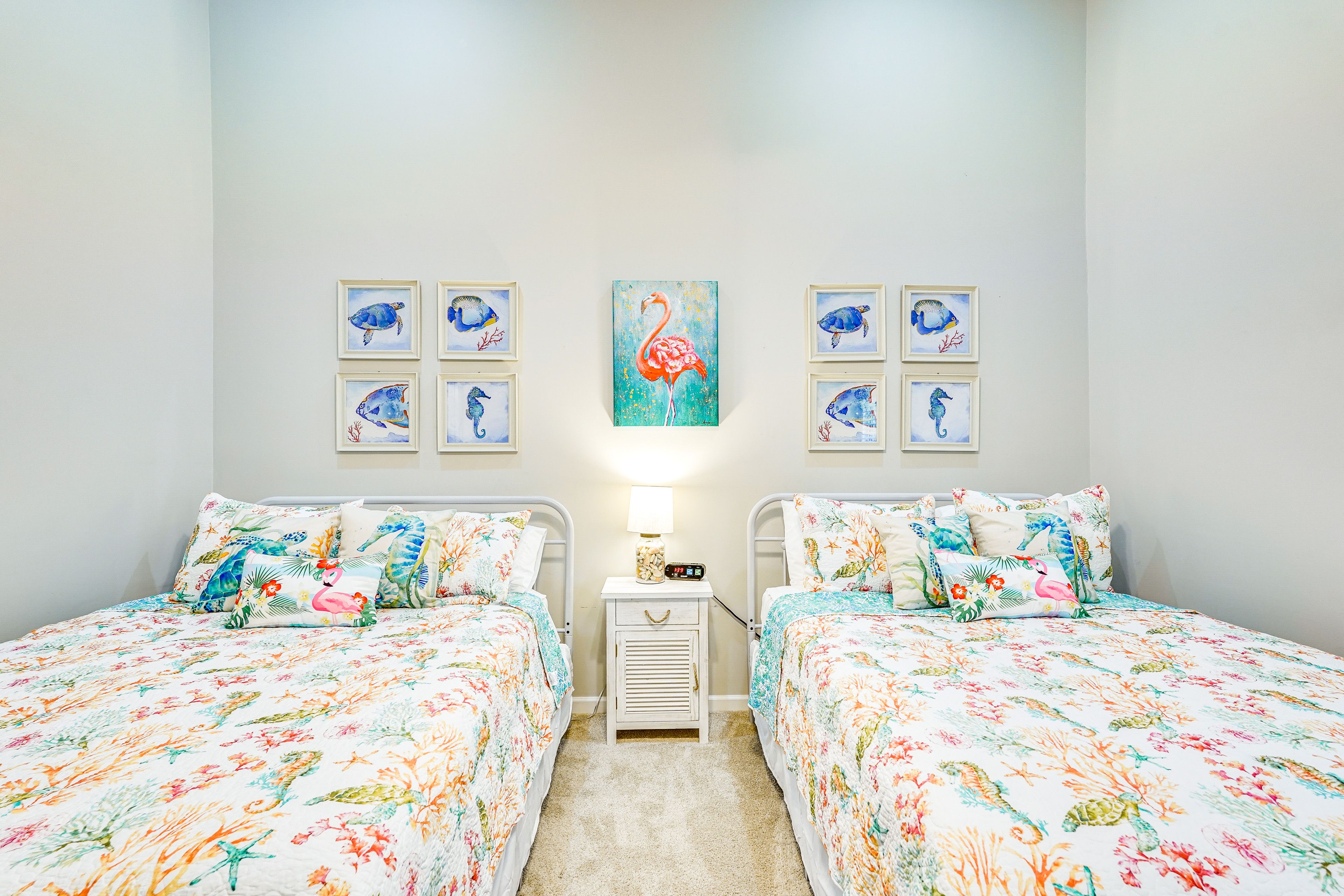 Bedroom 2 (Loft Suite) | Upper Level | 2 Queen Beds | Smart TV