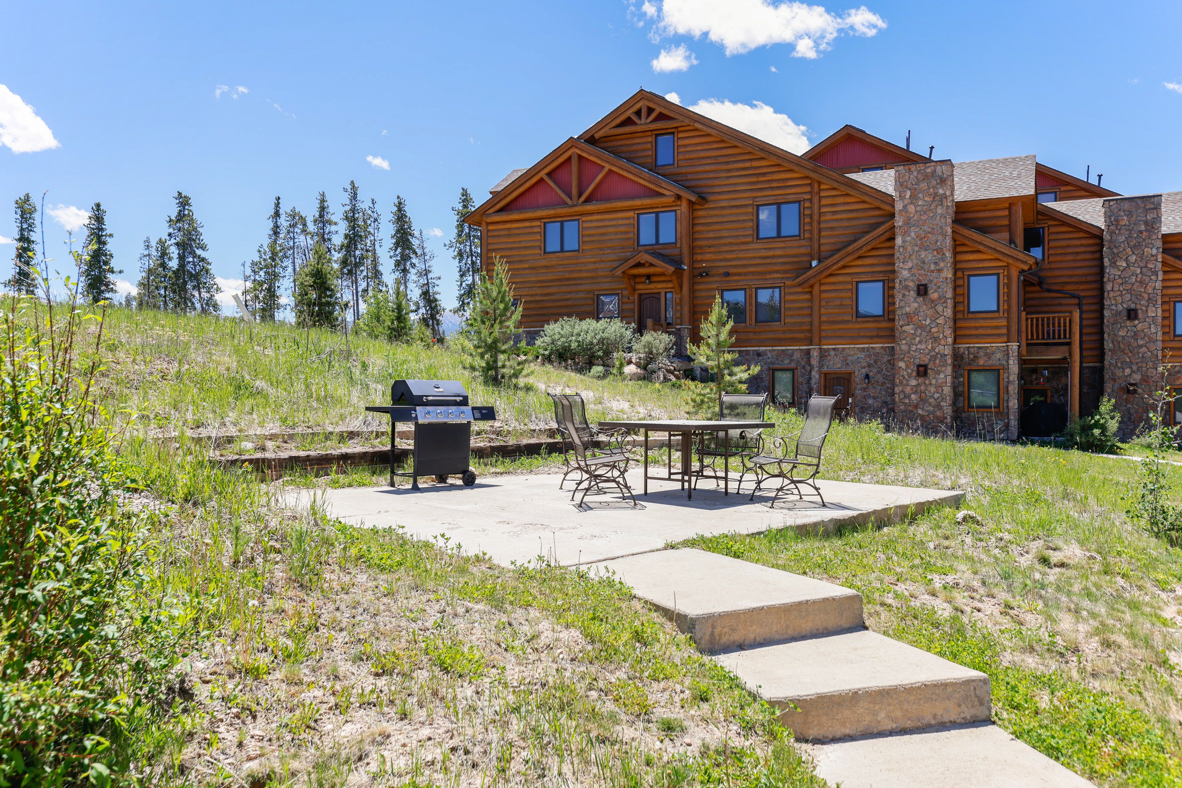 Shared Patio Space | Community Gas Grill