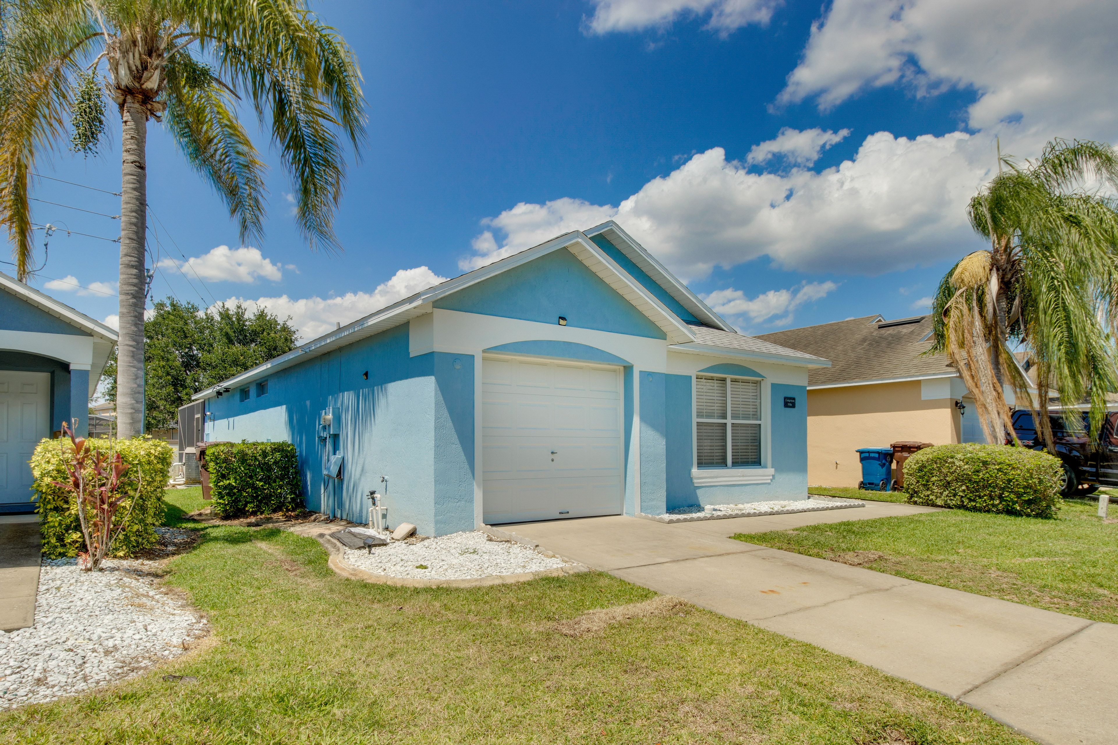 Haines City Vacation Rental | 1,130 Sq Ft | 3BR | 2BA | Step-Free Access