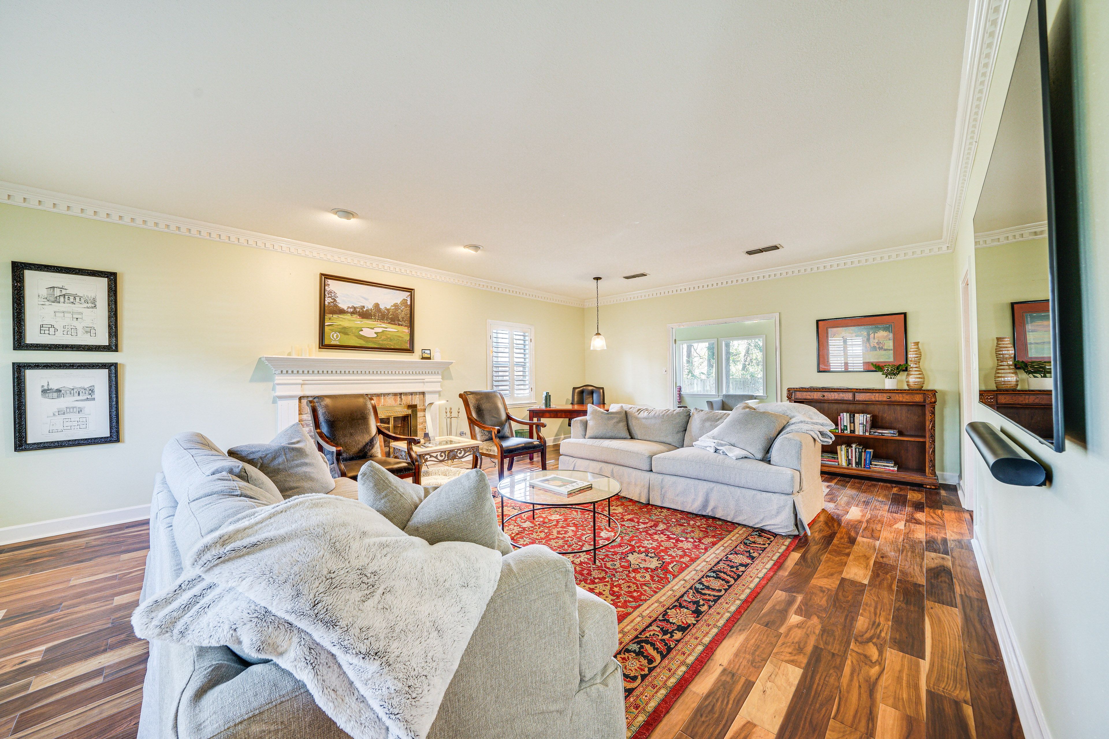 Living Room | 2 Queen Sleeper Sofas | 1st Floor