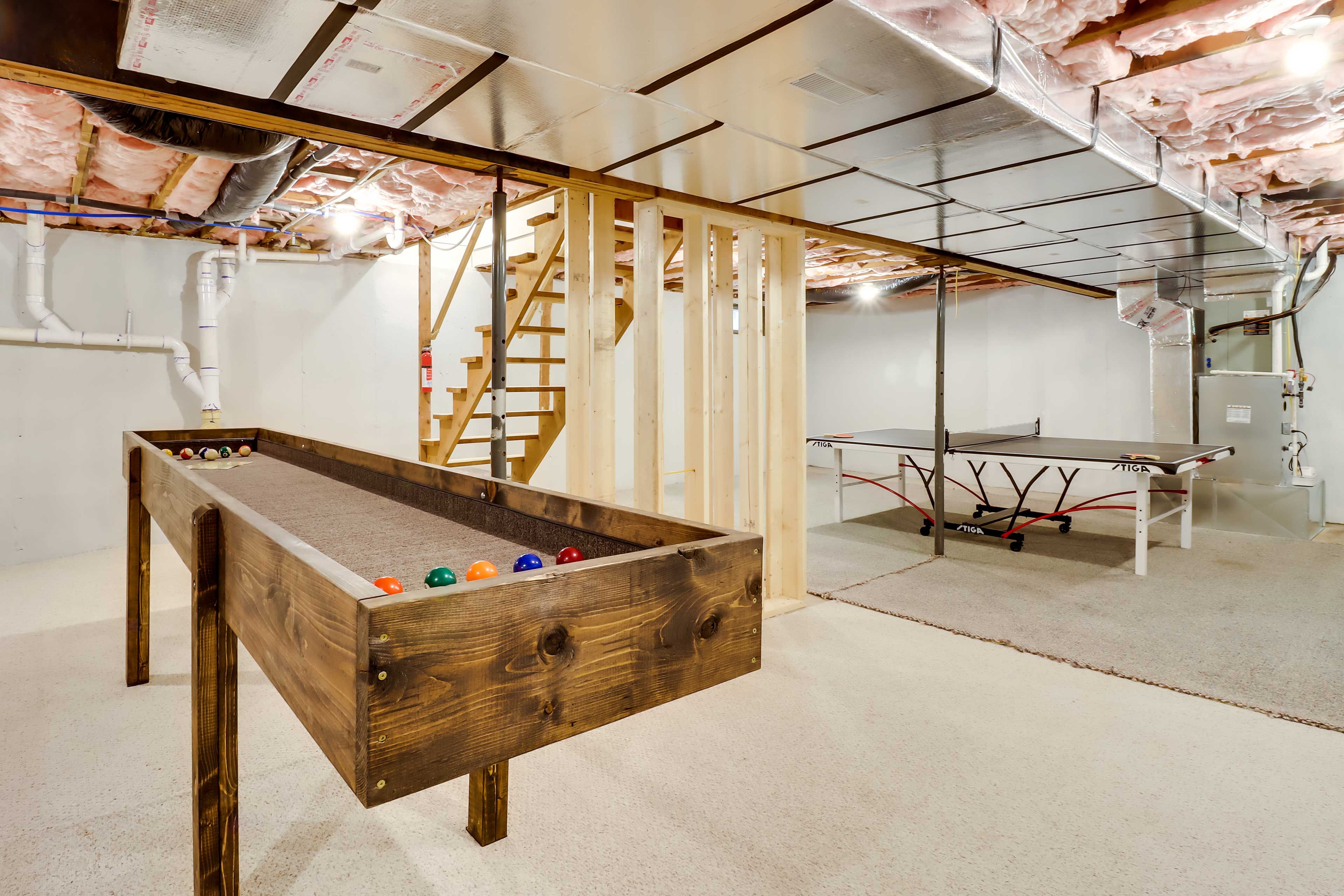 Basement Game Room