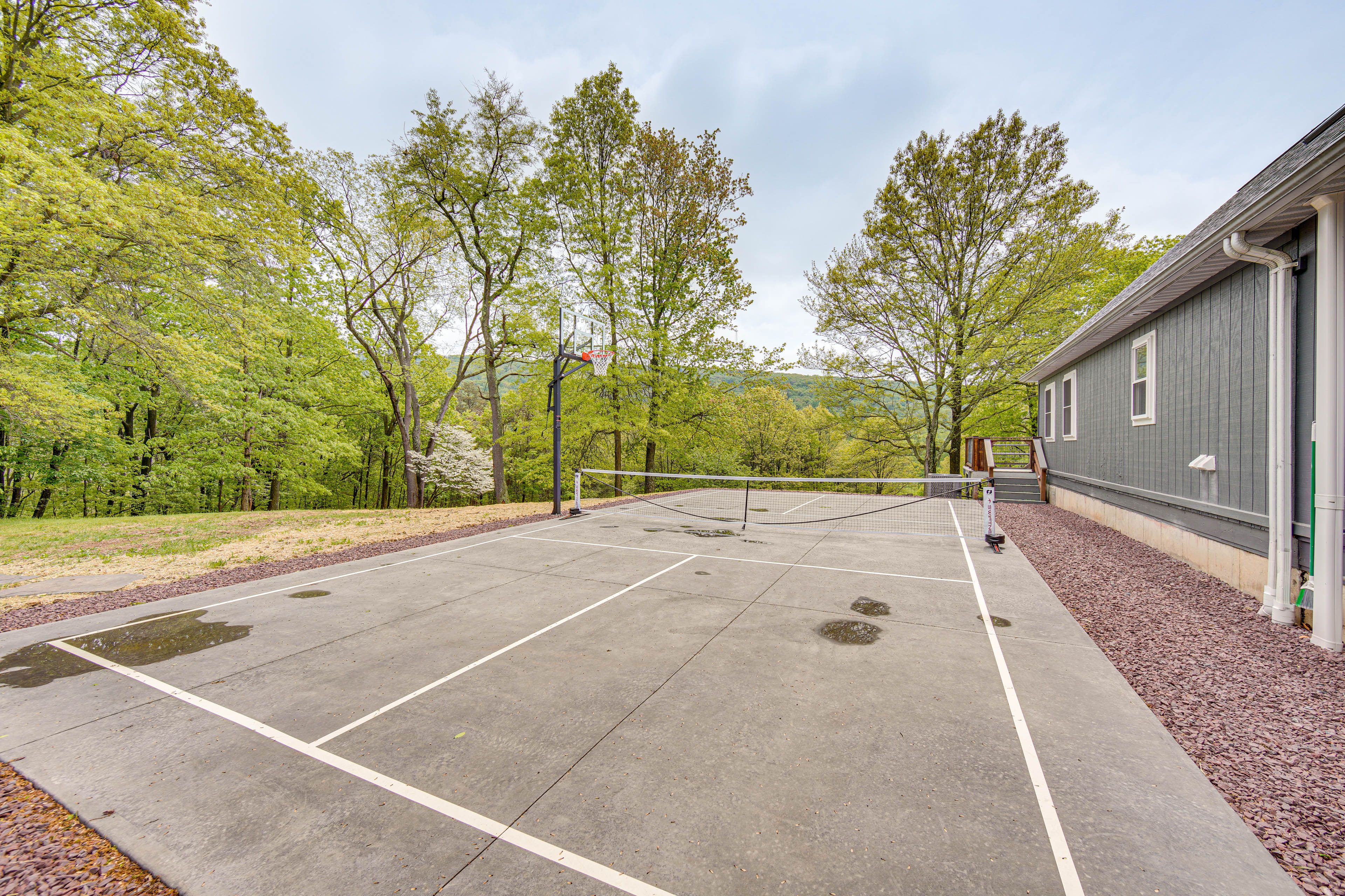 Basketball/Pickleball Court