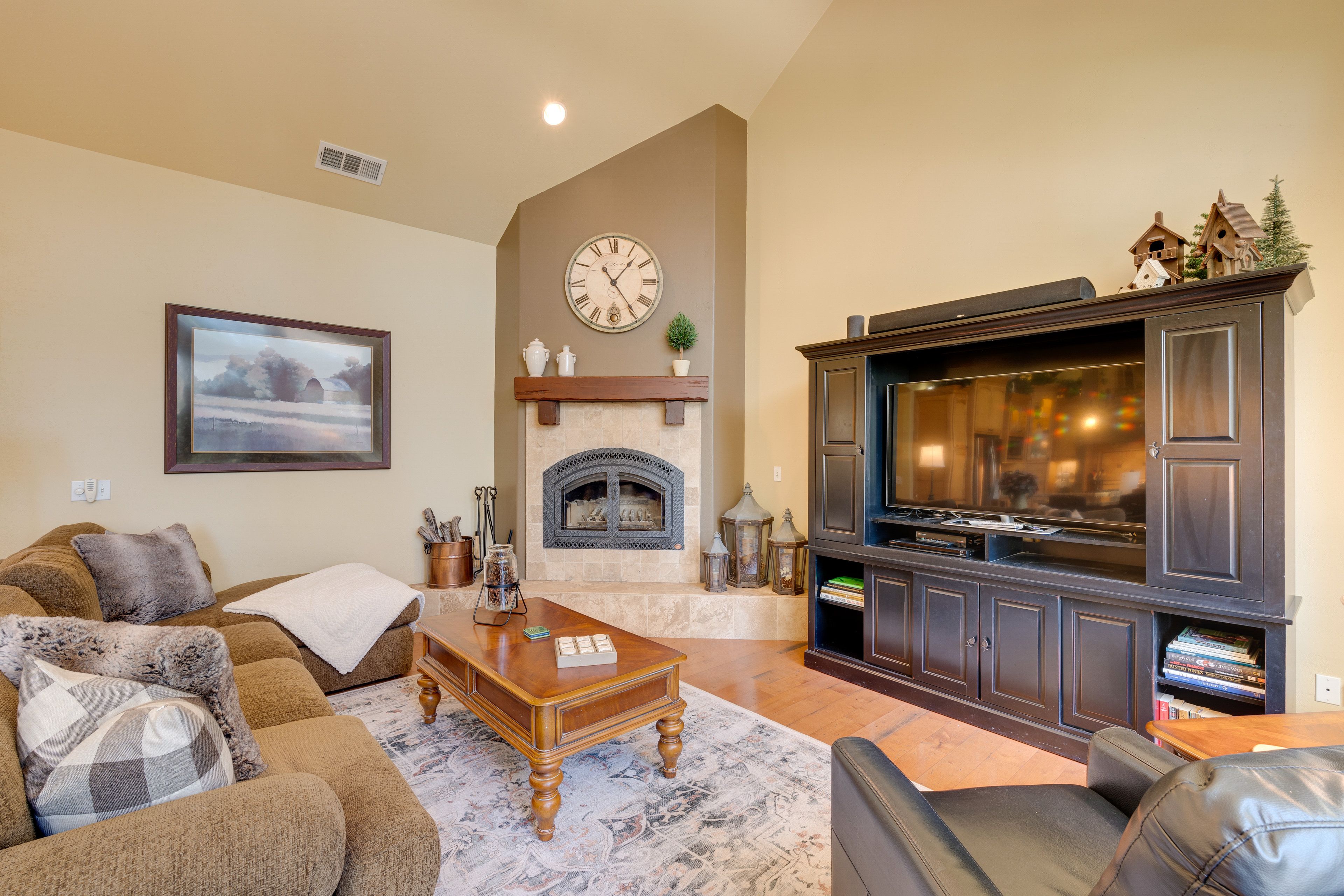 Living Room | Smart TV | Centrail Air Conditioning & Heating