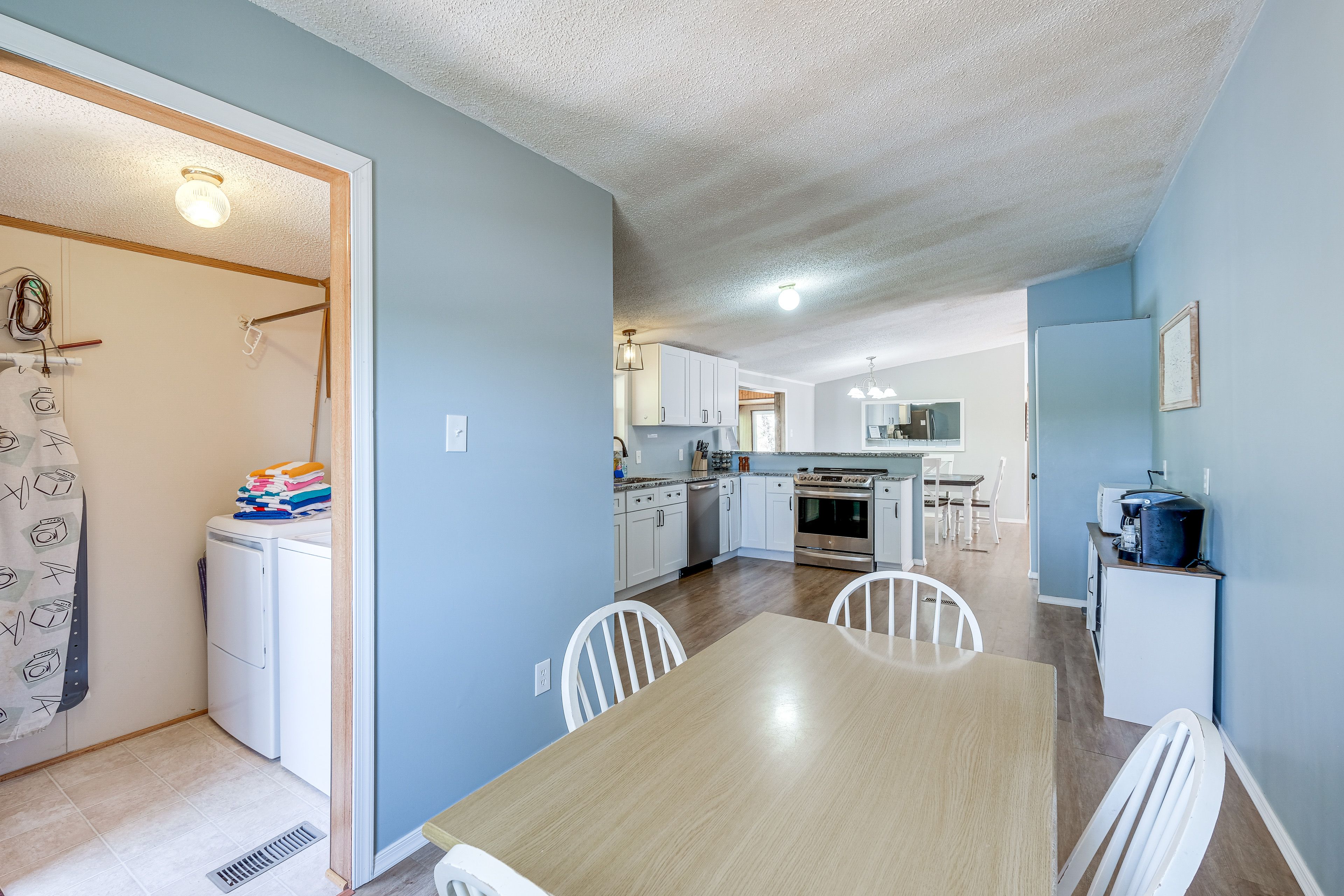 Dining Nook & Laundry Area