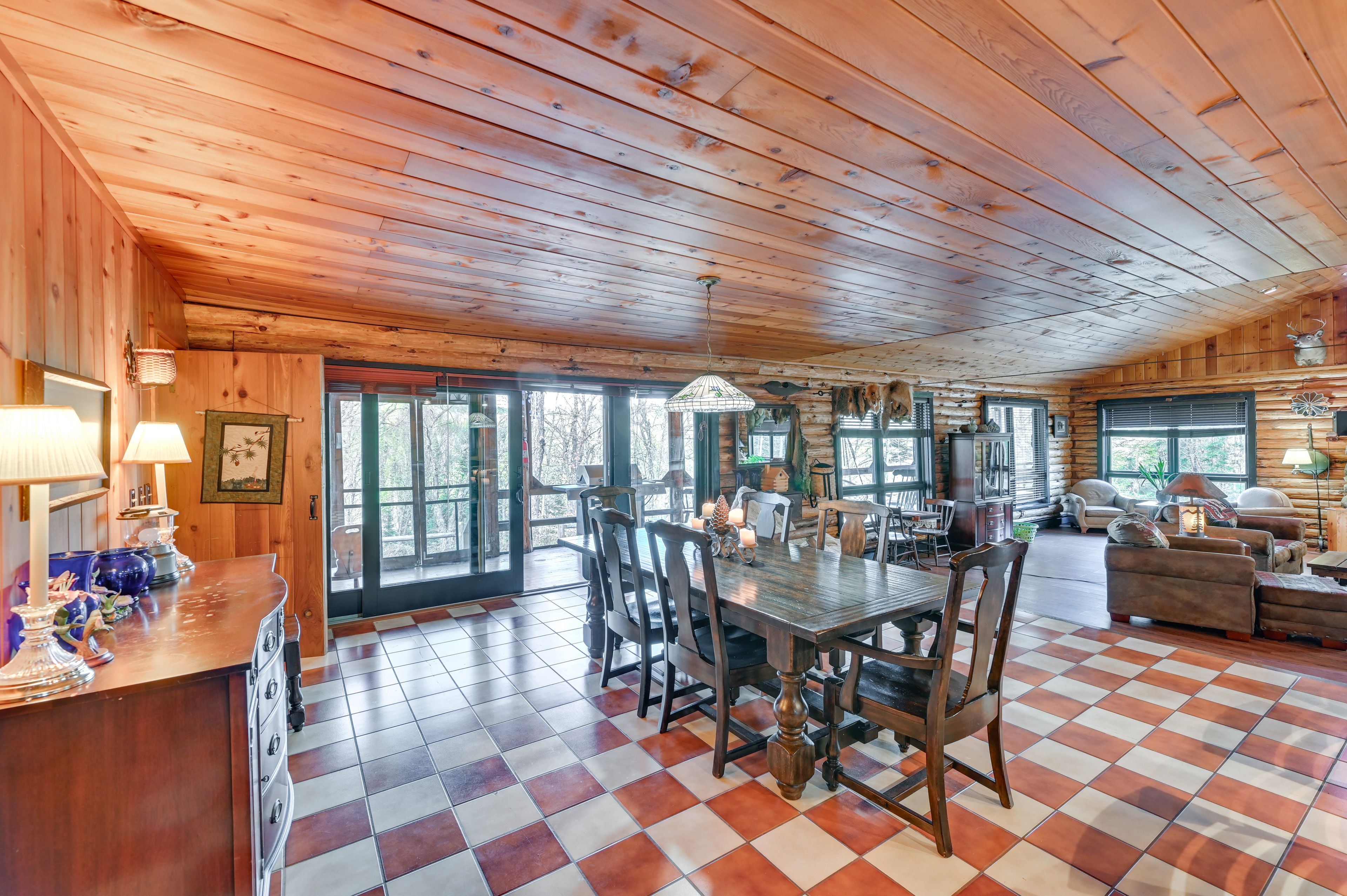 Dining Area | Dishware & Flatware | 1st Floor