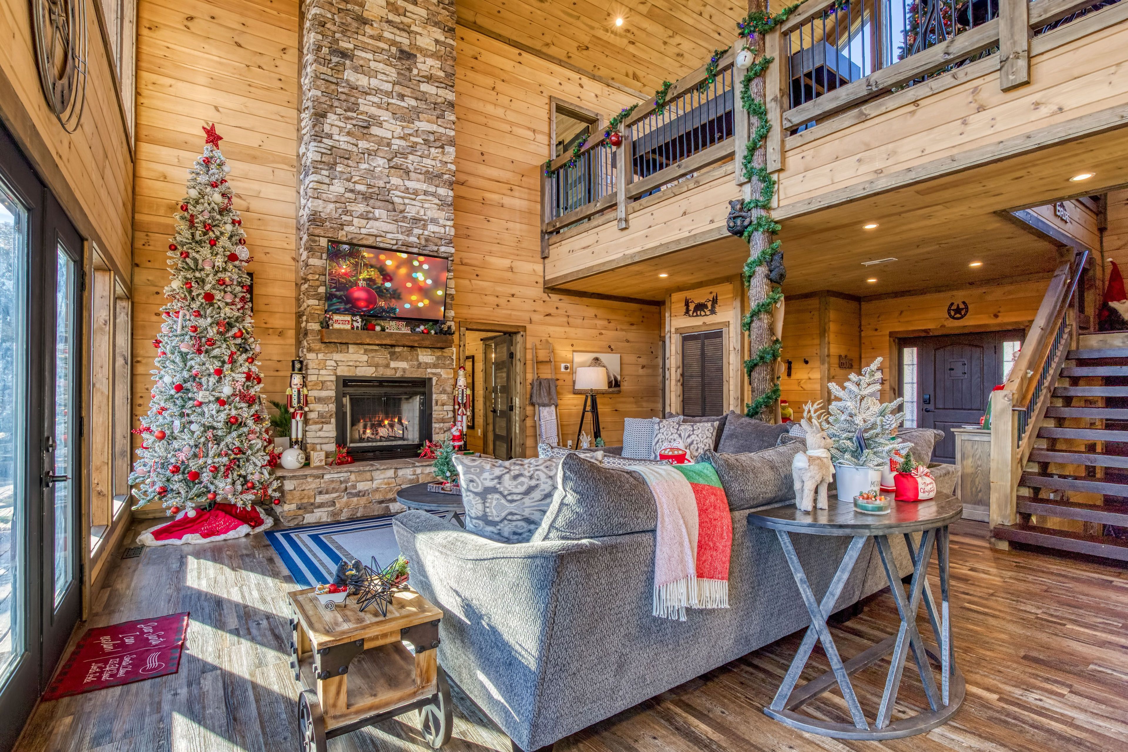 Living Room | Central Air Conditioning & Heating | Smart TV