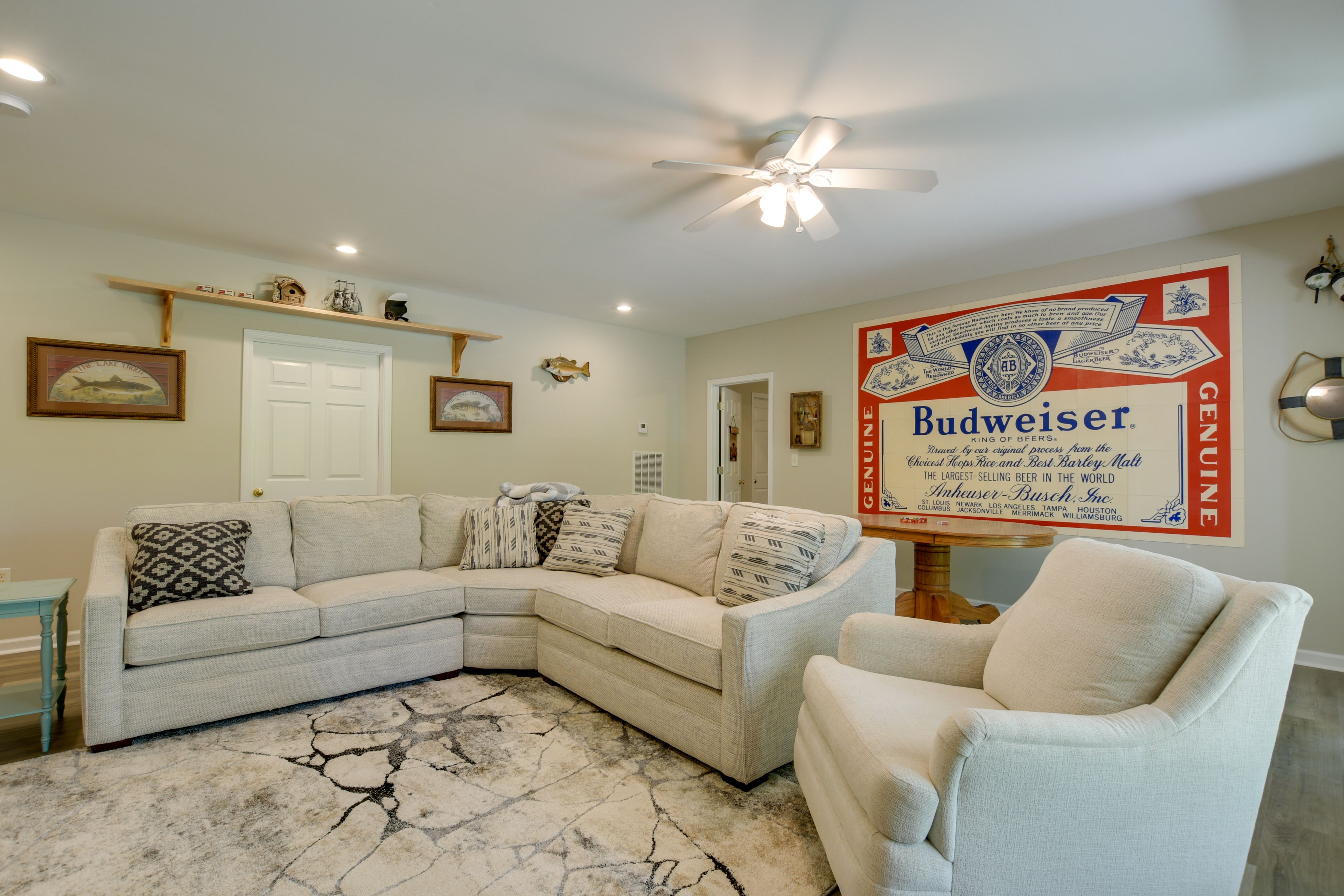 Downstairs Living Room | Lower Level | Smart TV w/ Surround Sound