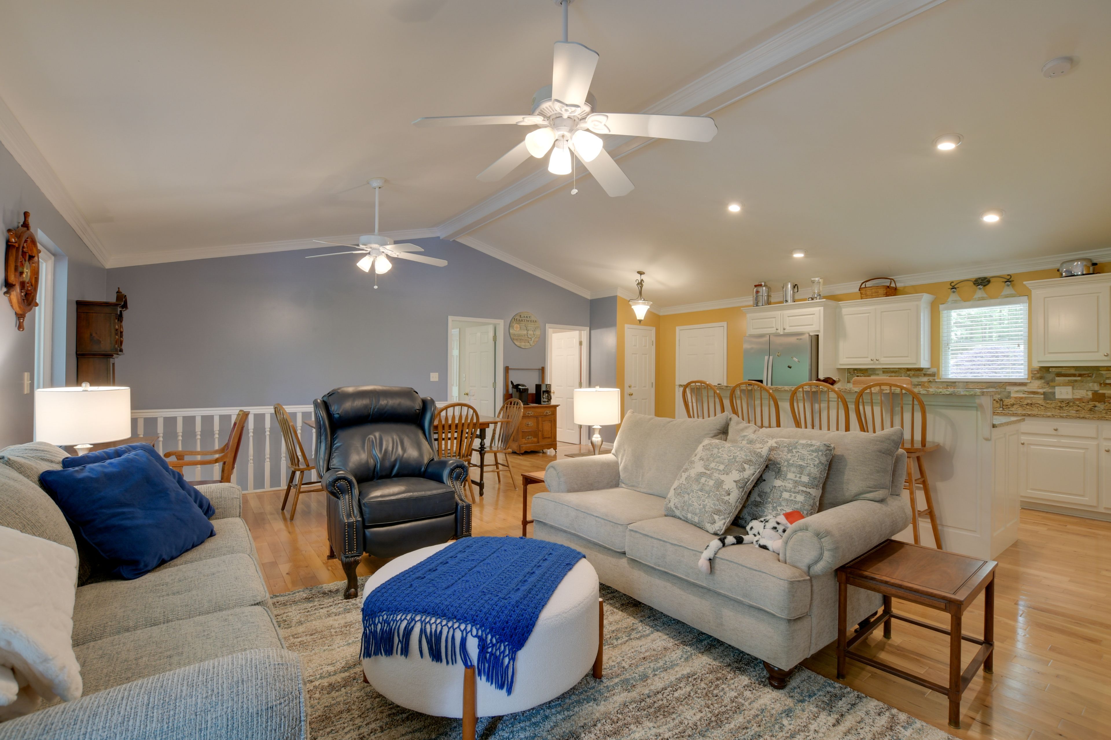 Living Room | Main Level | Central A/C & Heating | Smart TV