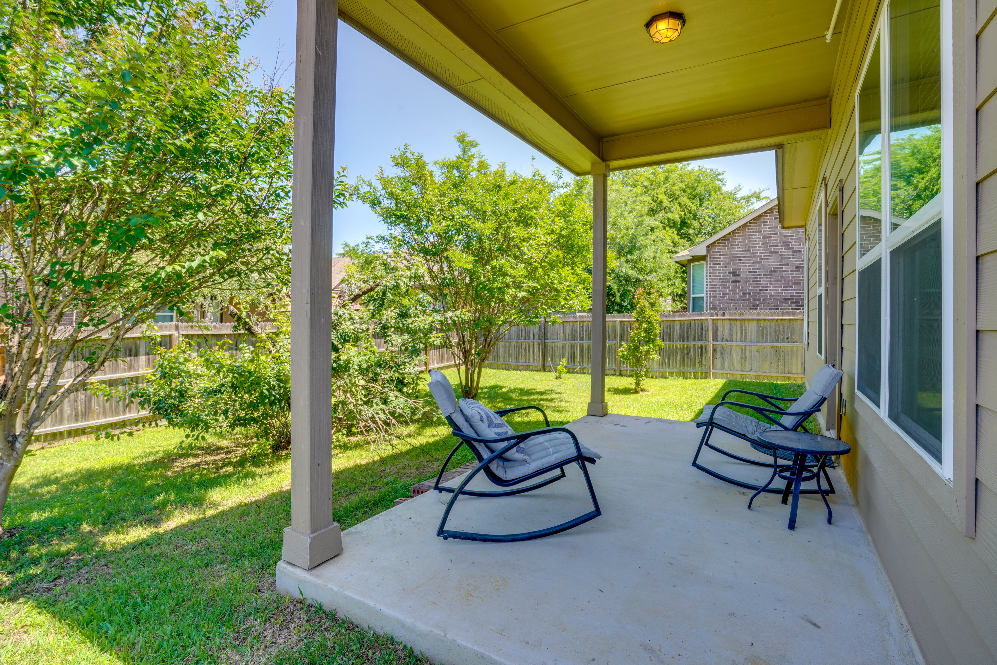 Fenced Yard | Patio