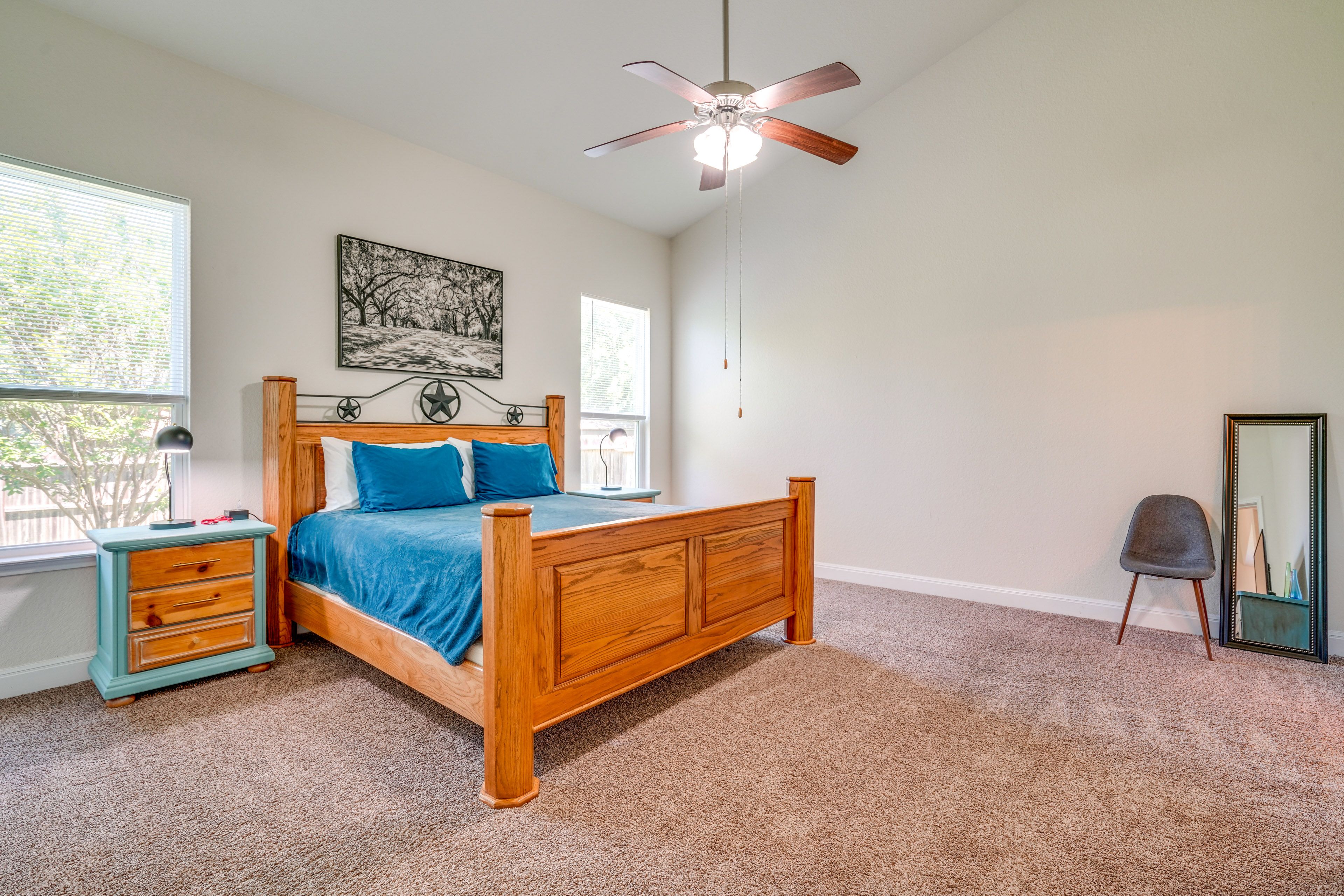 Bedroom 1 | California King Bed | Smart TV