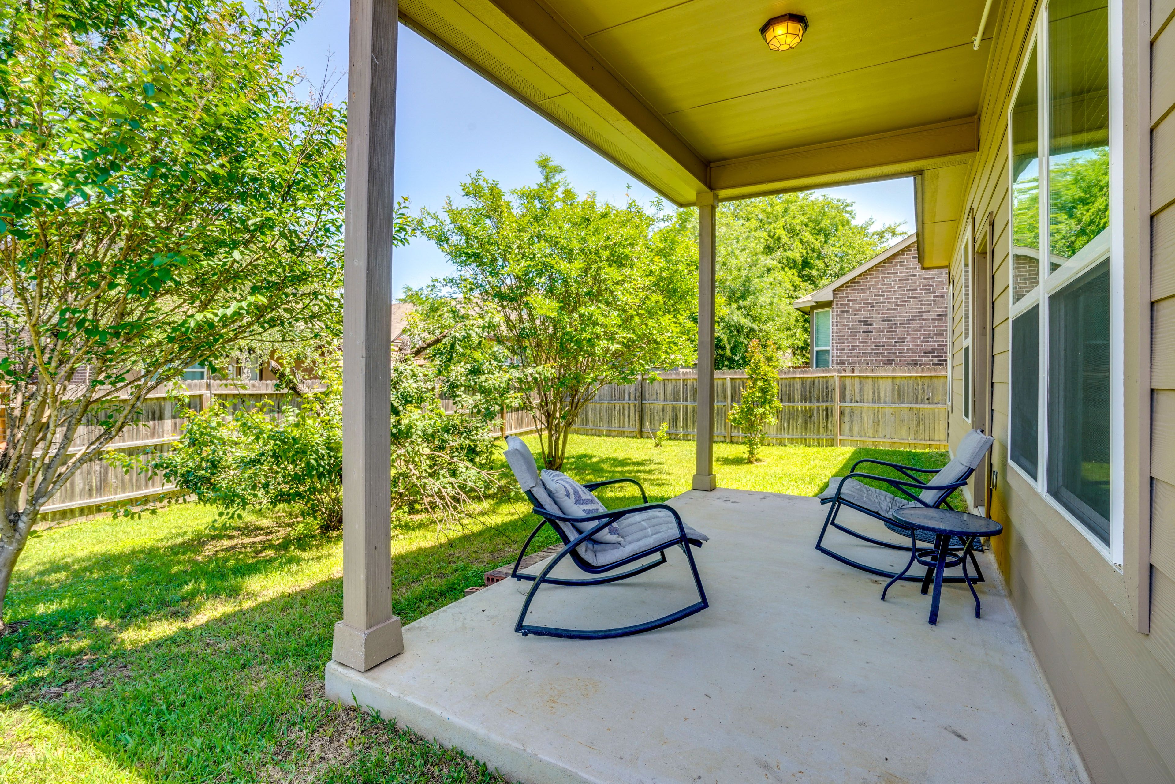Fenced Yard | Patio
