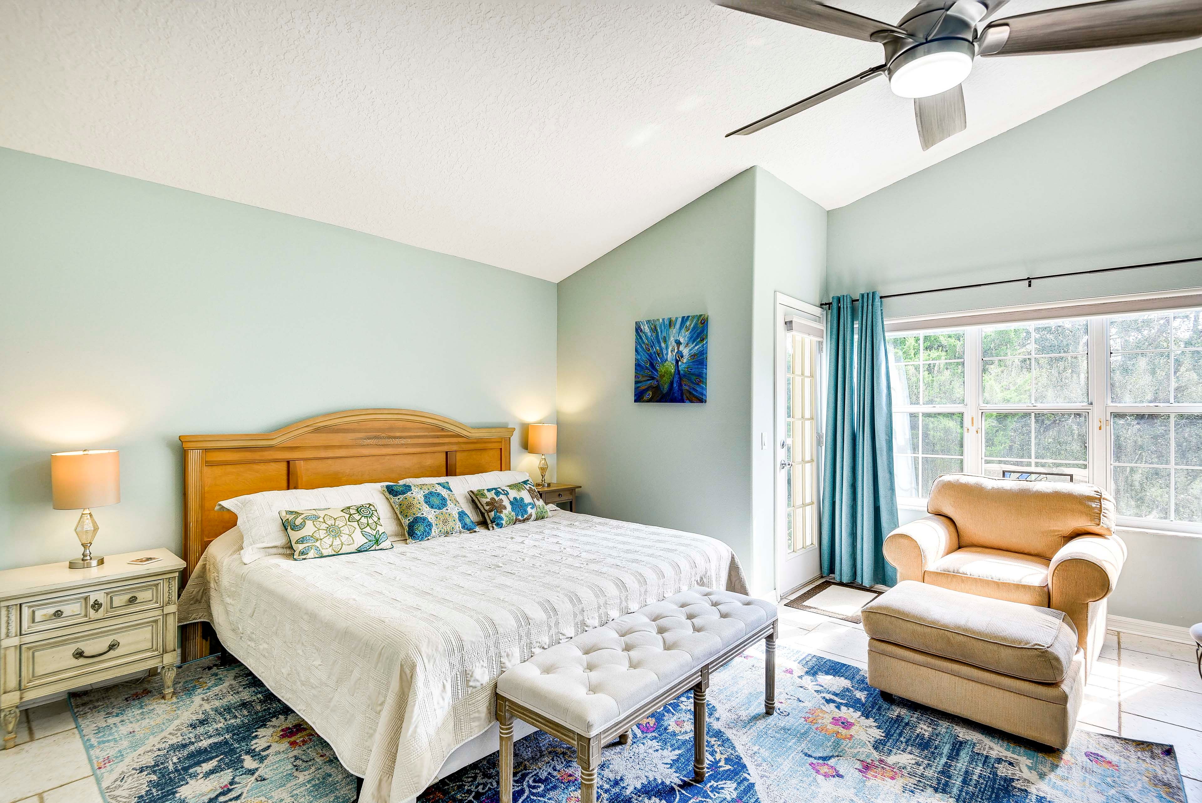 Bedroom 3 | 2nd Floor | King Bed | Linens Provided
