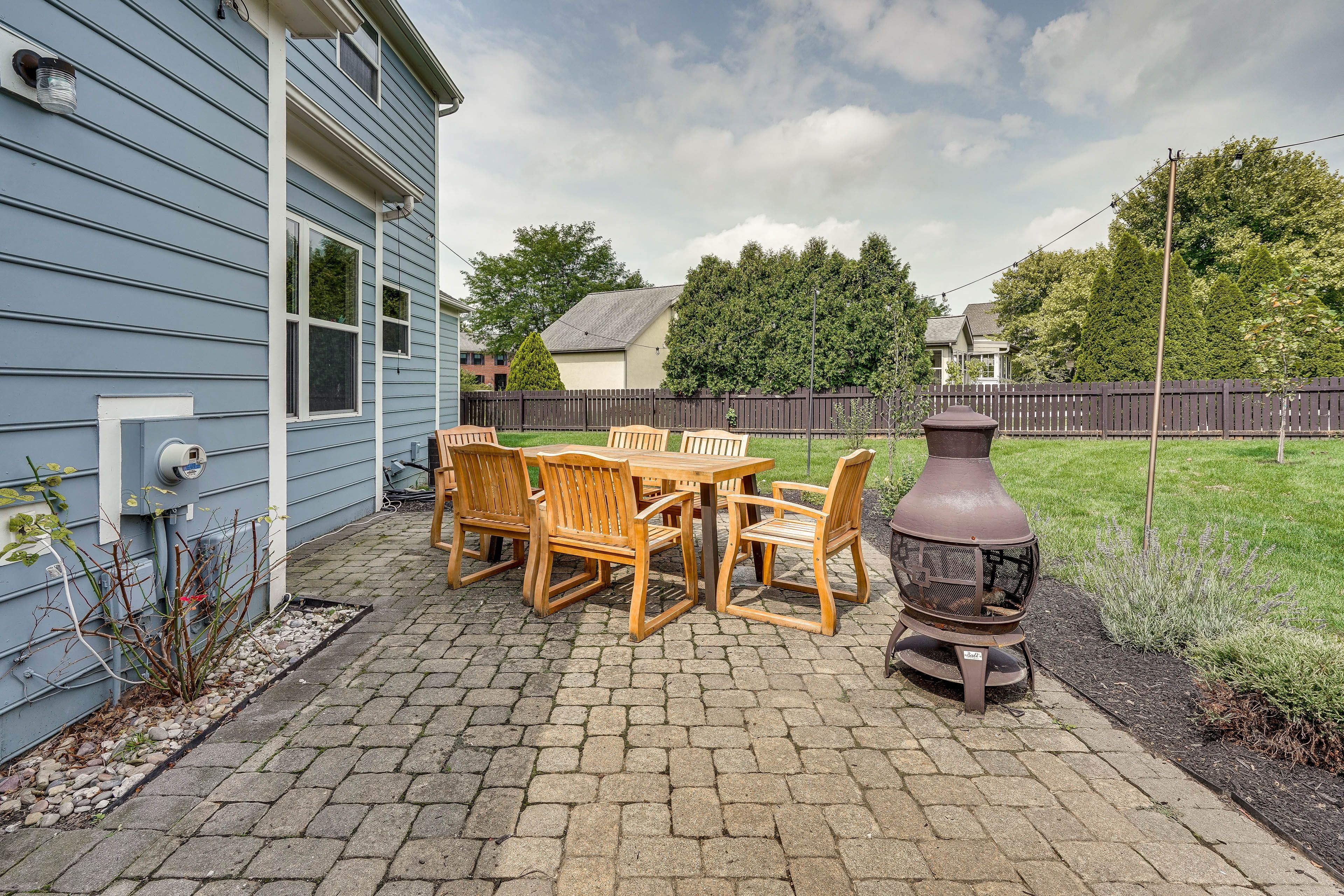 Furnished Patio | Gas Grill | Private Yard