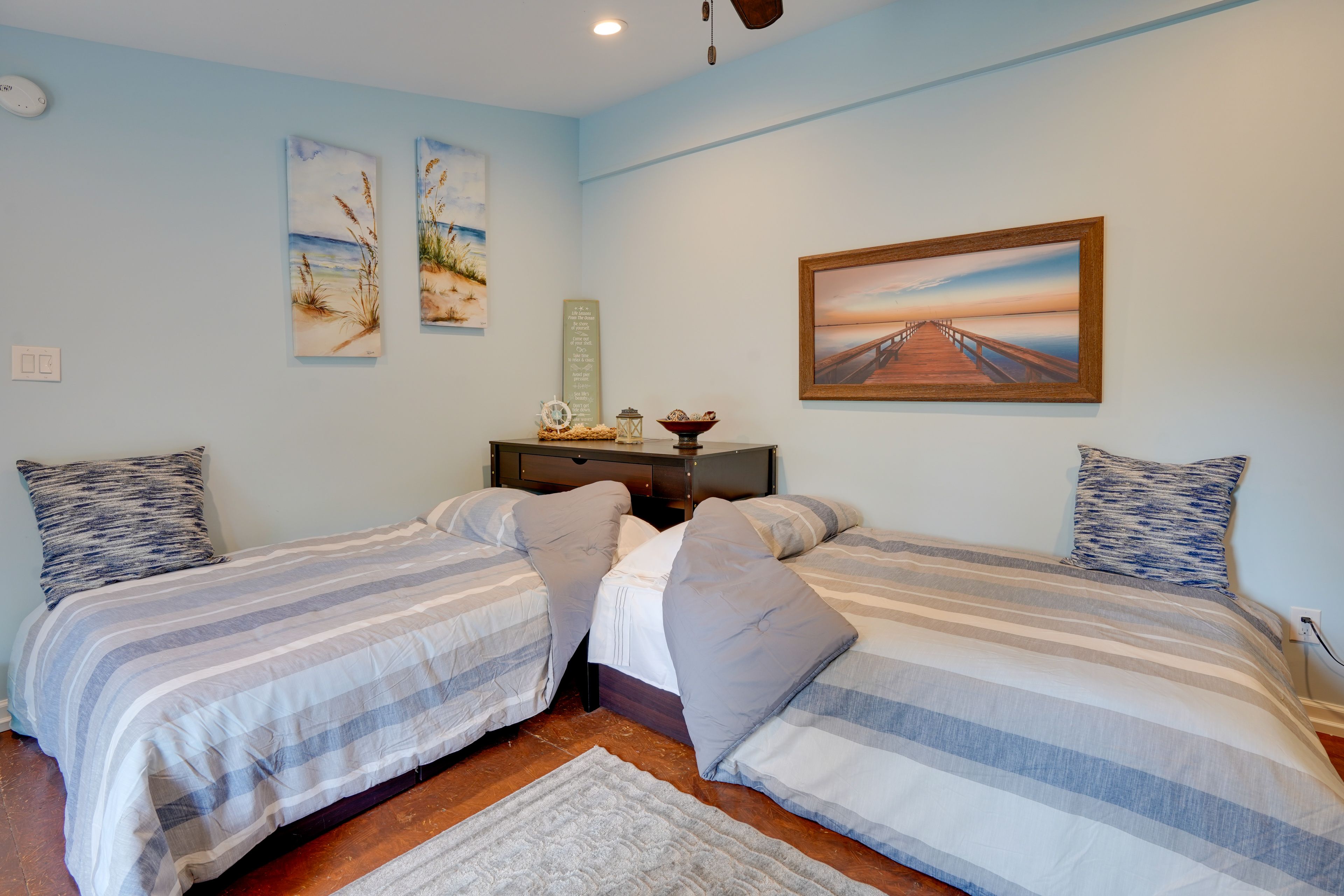 Bedroom 2 | Full Bed w/ Twin Trundle | Full Bed | Smart TV | Deck Access