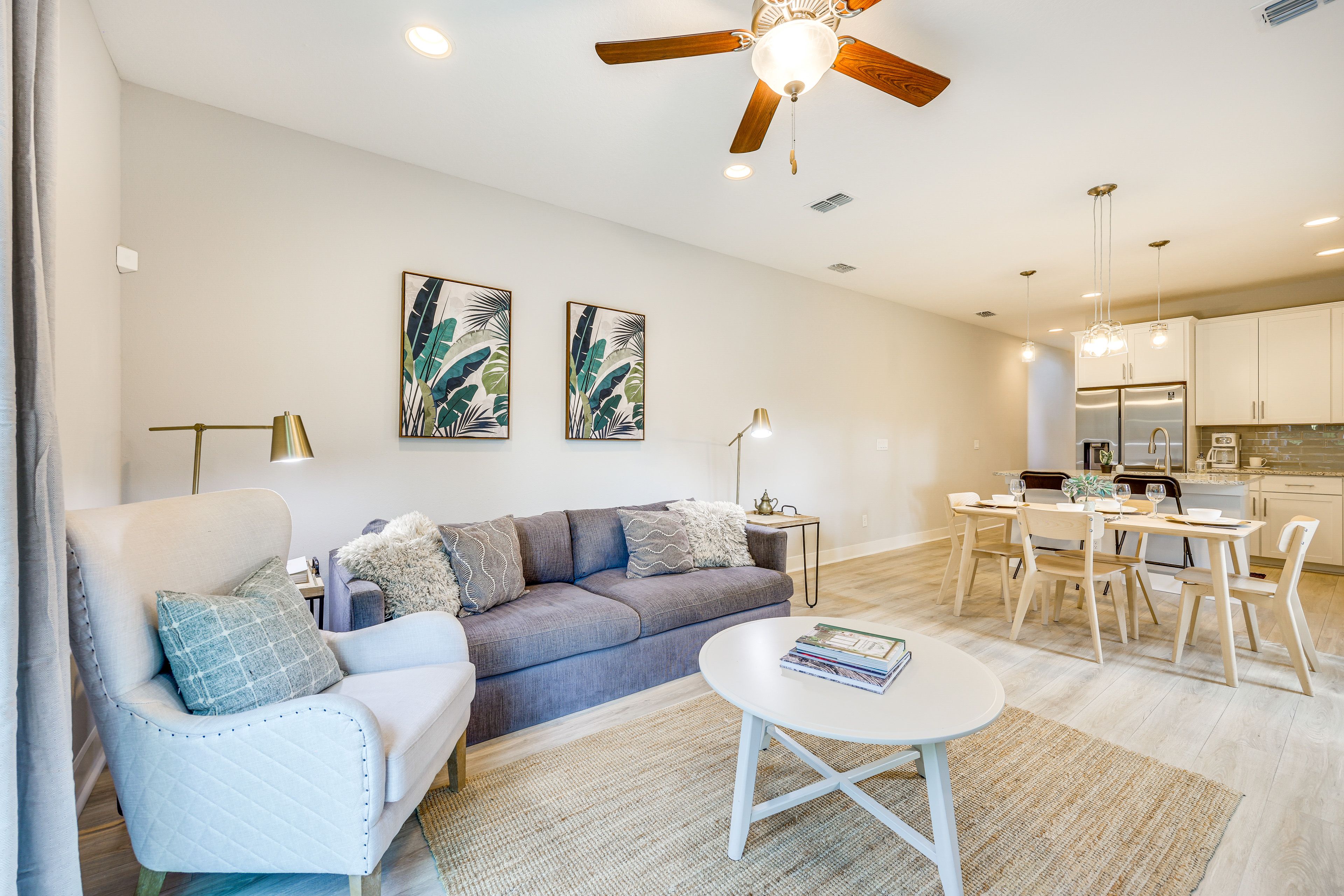 Jacksonville Vacation Rental | 3BR | 2.5BA | Stairs Required | 1,500 Sq Ft